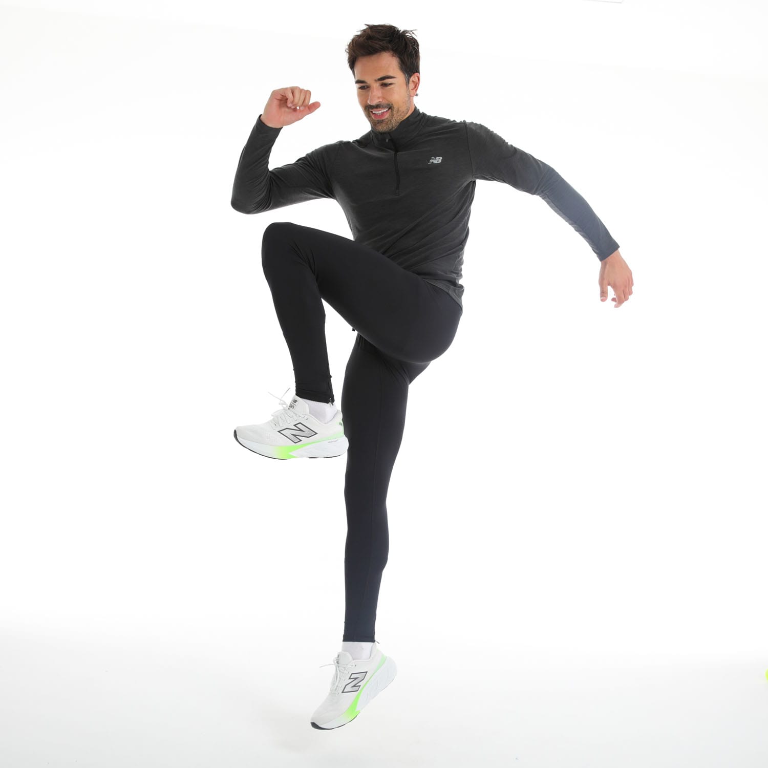 New Balance Men&#039;s Space Dye 1/4 Zip Top, product, variation 8