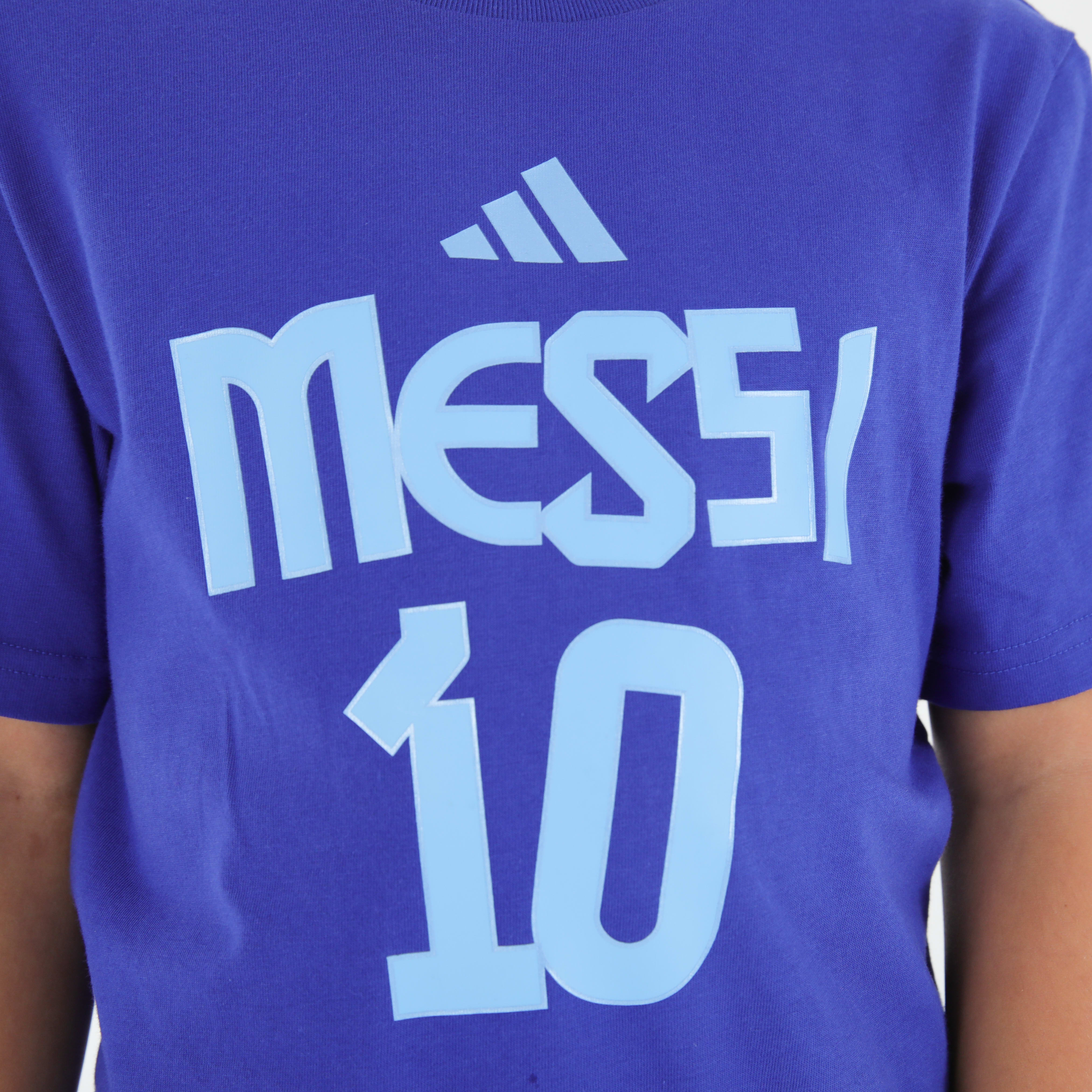 adidas Boys Messi Cotton Tee, product, variation 8
