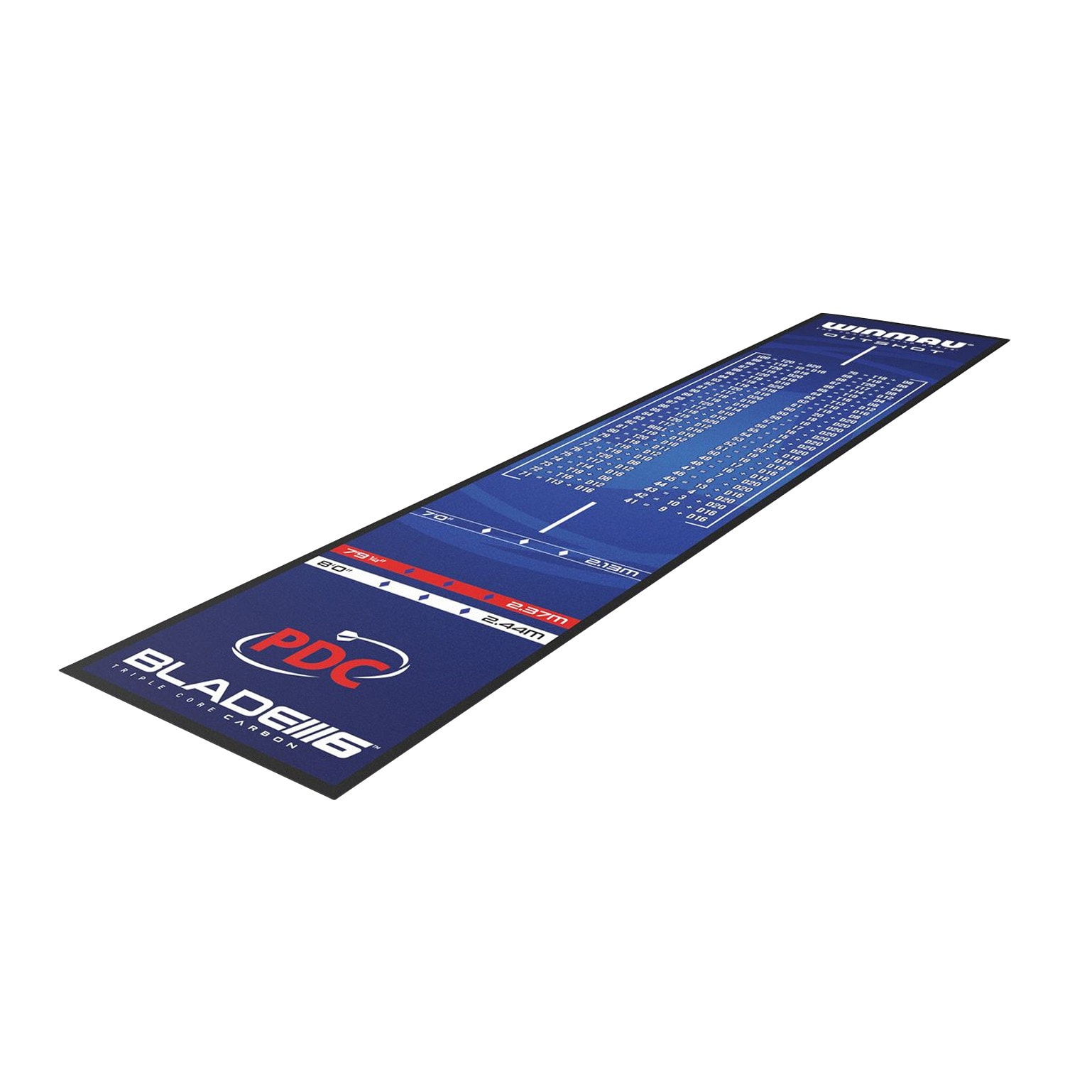 Winmau Outshot Soft-Feel Dart Mat, product, variation 2