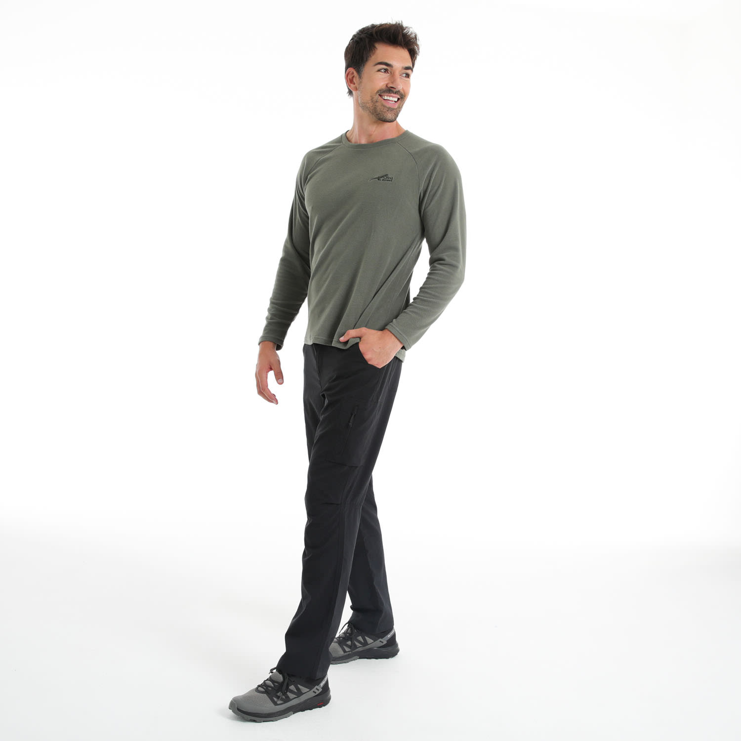 First Ascent Men&#039;s Core Fleece Pullover Top, product, variation 5