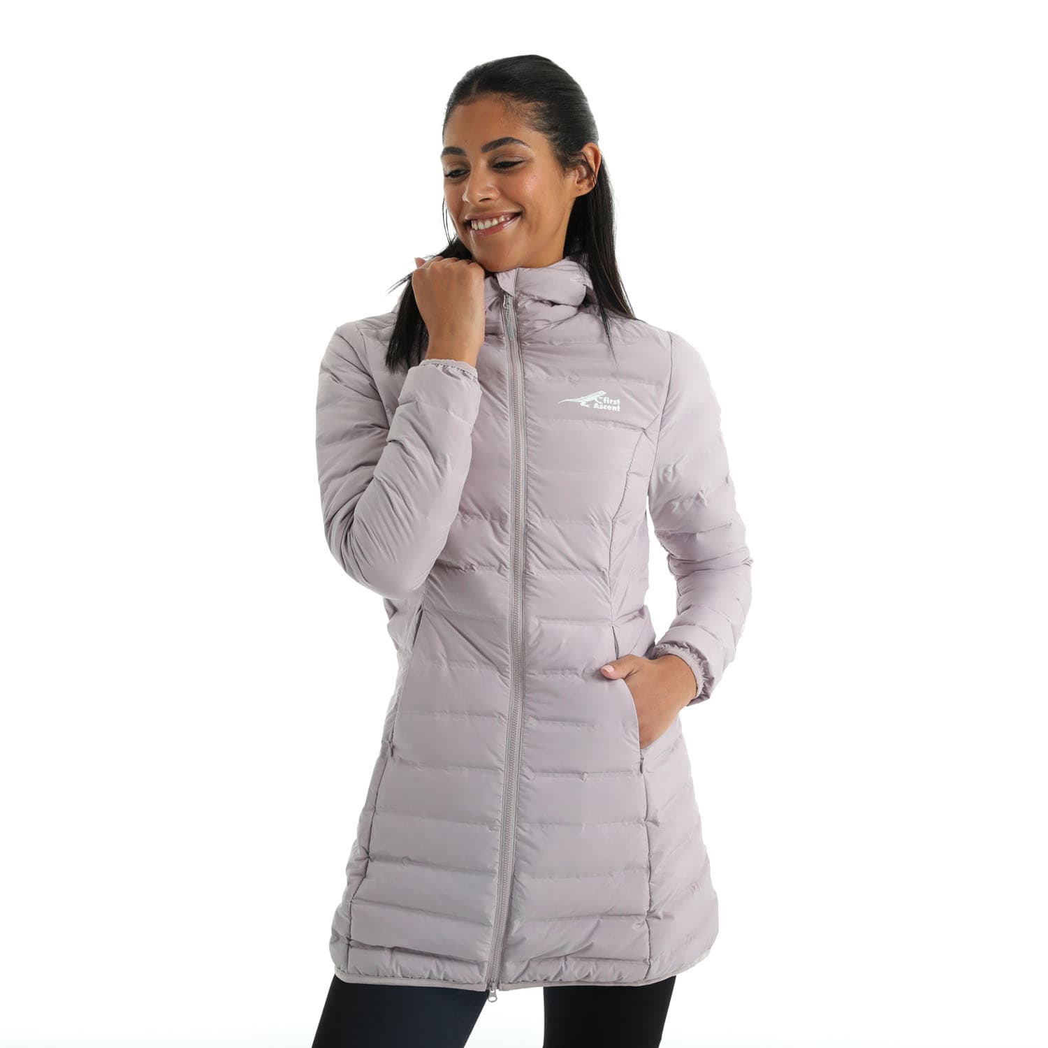 First Ascent Women's Hooded Downtown Seal Parka Jacket