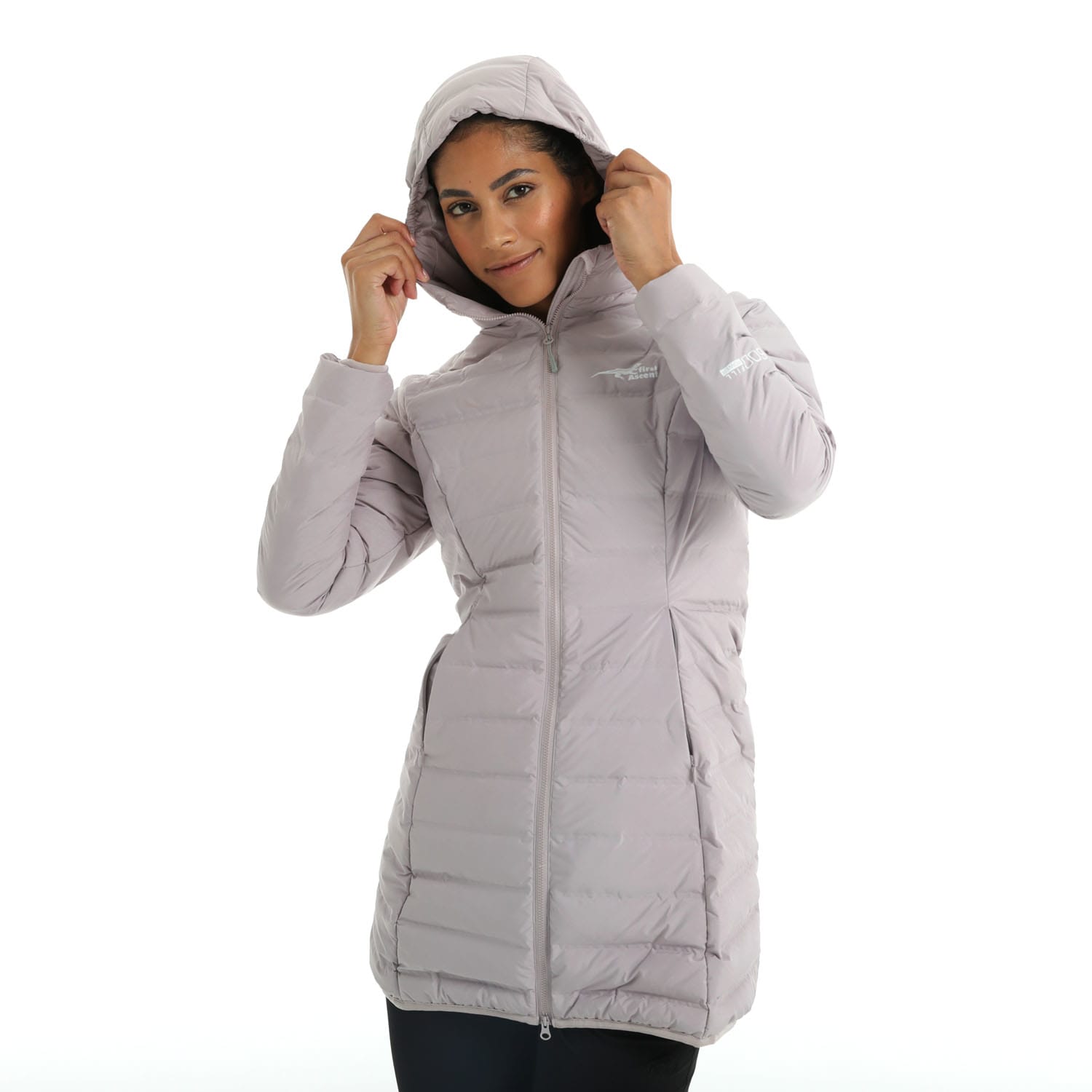 First Ascent Women&#039;s Hooded Downtown Seal Parka Jacket, product, variation 5