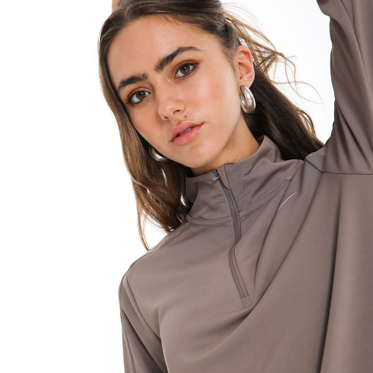 Nike Women&#039;s Dri-Fit Pacer 1/2 Zip Running Long Sleeve, product, variation 5