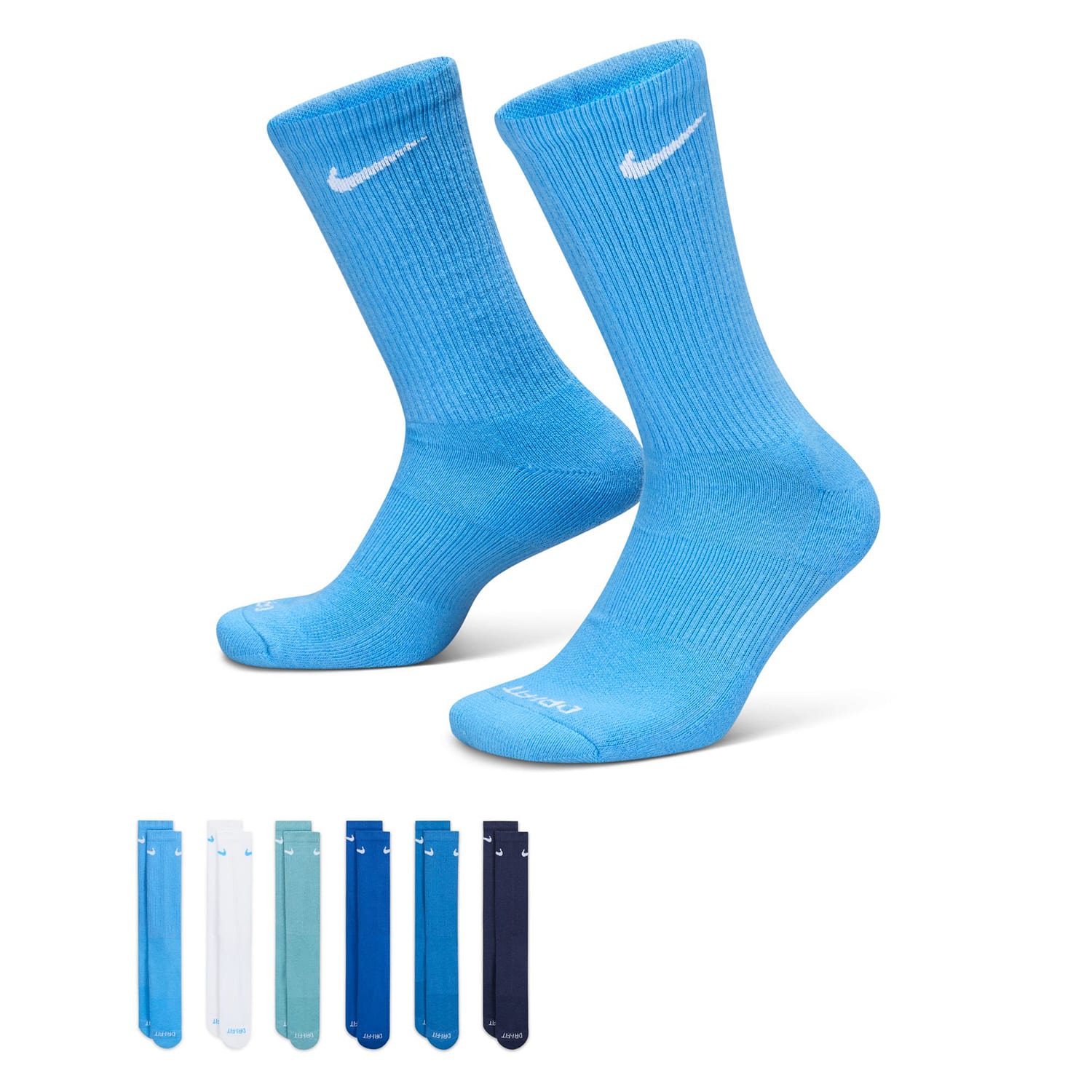 Nike Everyday Plus Cushioned 6 Pack Socks