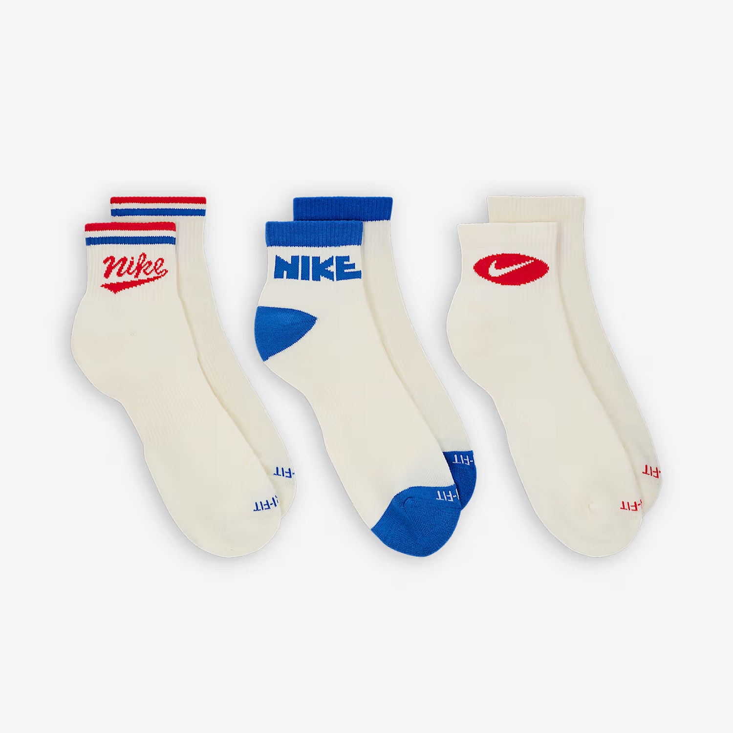 Nike Everyday Plus Ankle 3-Packs Socks, product, variation 3