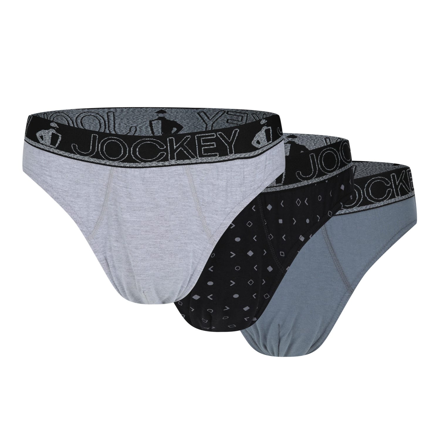 Jockey Men's Cotton 3 Pack Brief