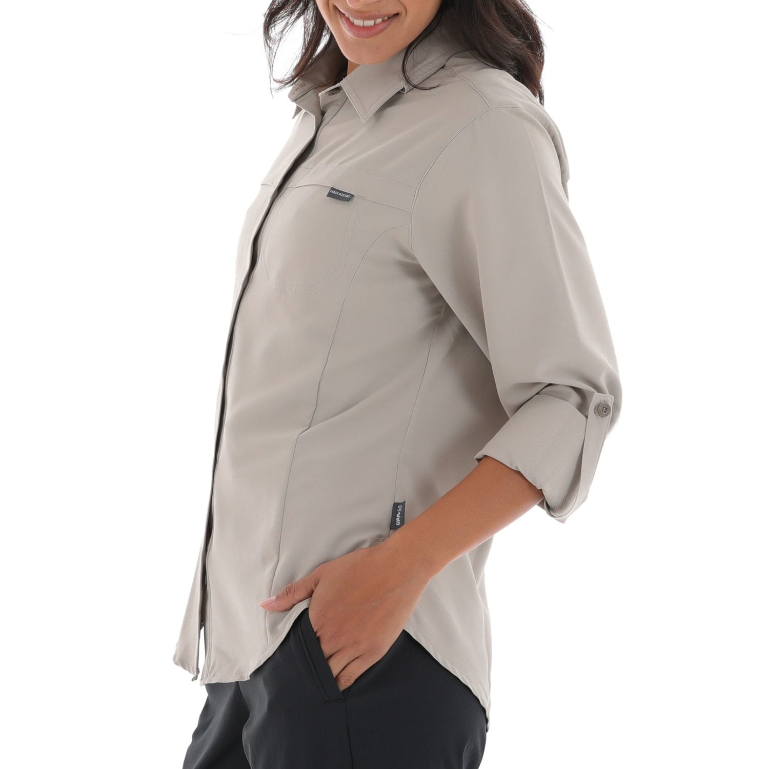 First Ascent Women&#039;s Trail Tech Long Sleeve Shirt, product, variation 6