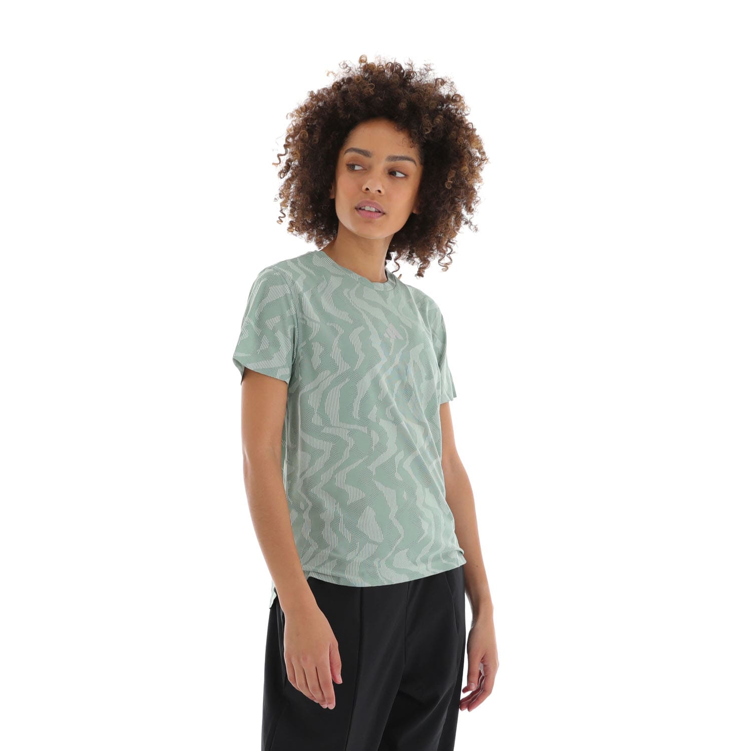 adidas Women&#039;s Ultimate ENG Running Tee, product, variation 2