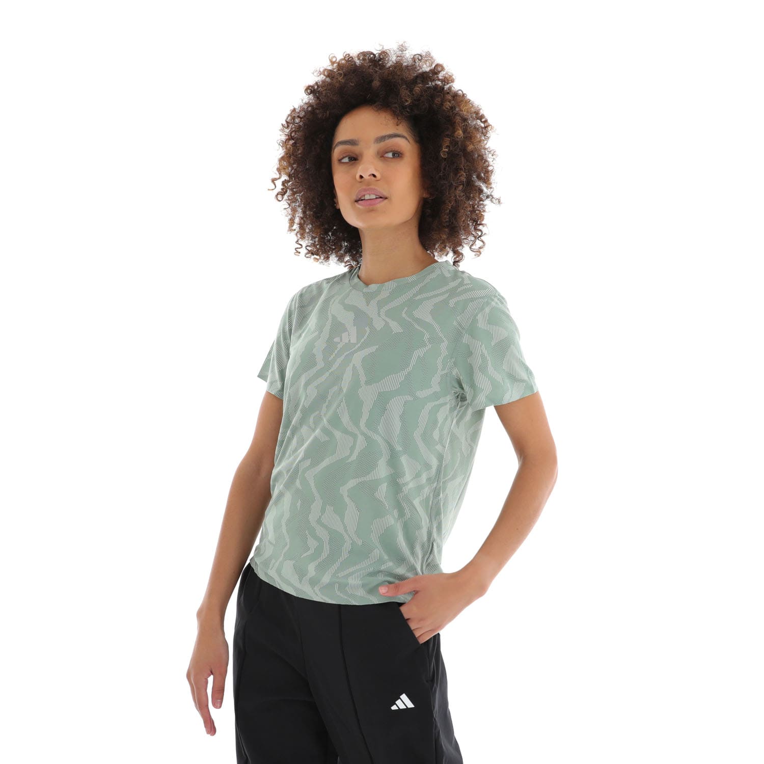 adidas Women&#039;s Ultimate ENG Running Tee, product, variation 3