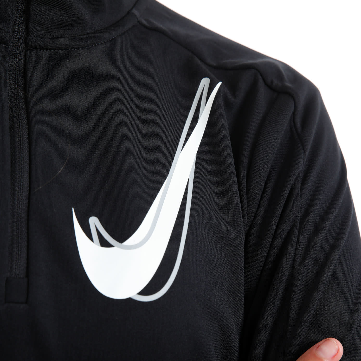 Nike Womens Swoosh Half Zip Long Sleeve Top, product, variation 5