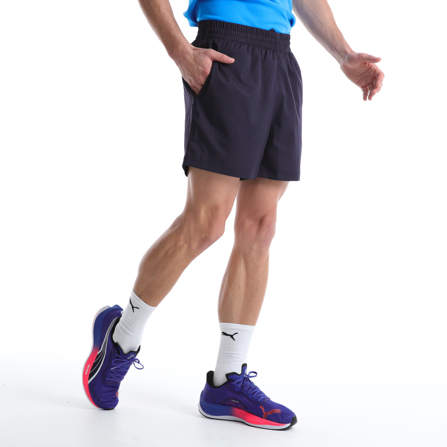 Puma Men&#039;s Essential Woven 5inch Shorts, product, variation 4