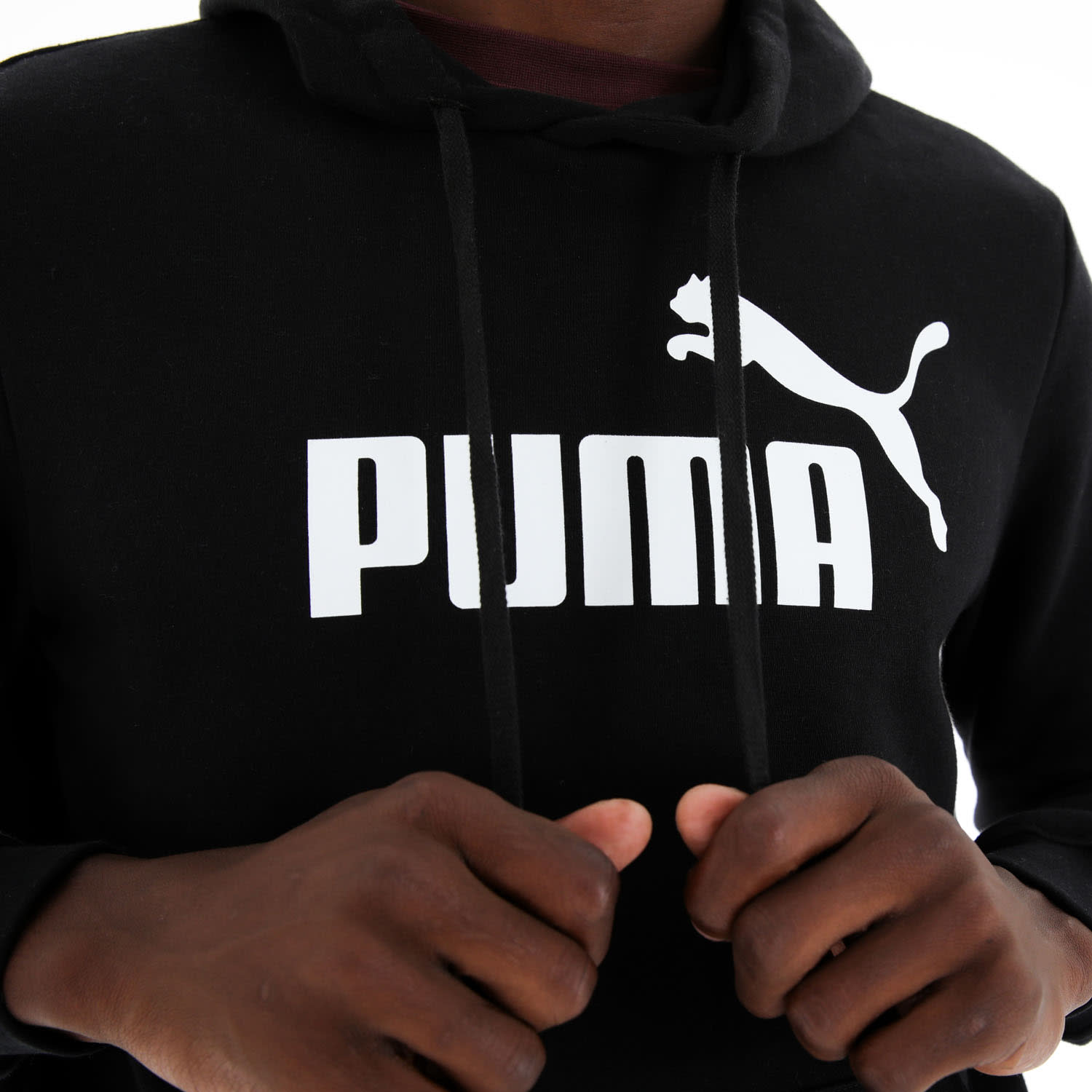 Puma Men&#039;s Essential No. 1 Big Logo Fleece Hoodie, product, variation 7