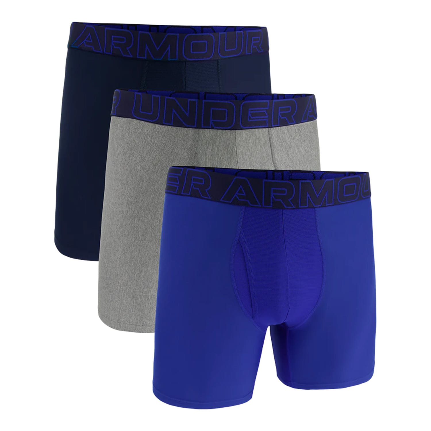 Under Armour Mens's Performance Tech 6'' 3 Pack