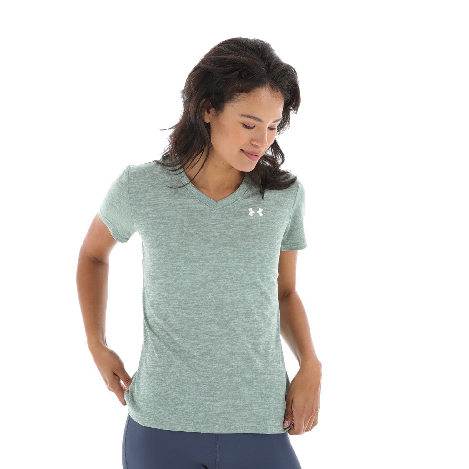 Under Armour Womens Tech Twist Tee, product, variation 2