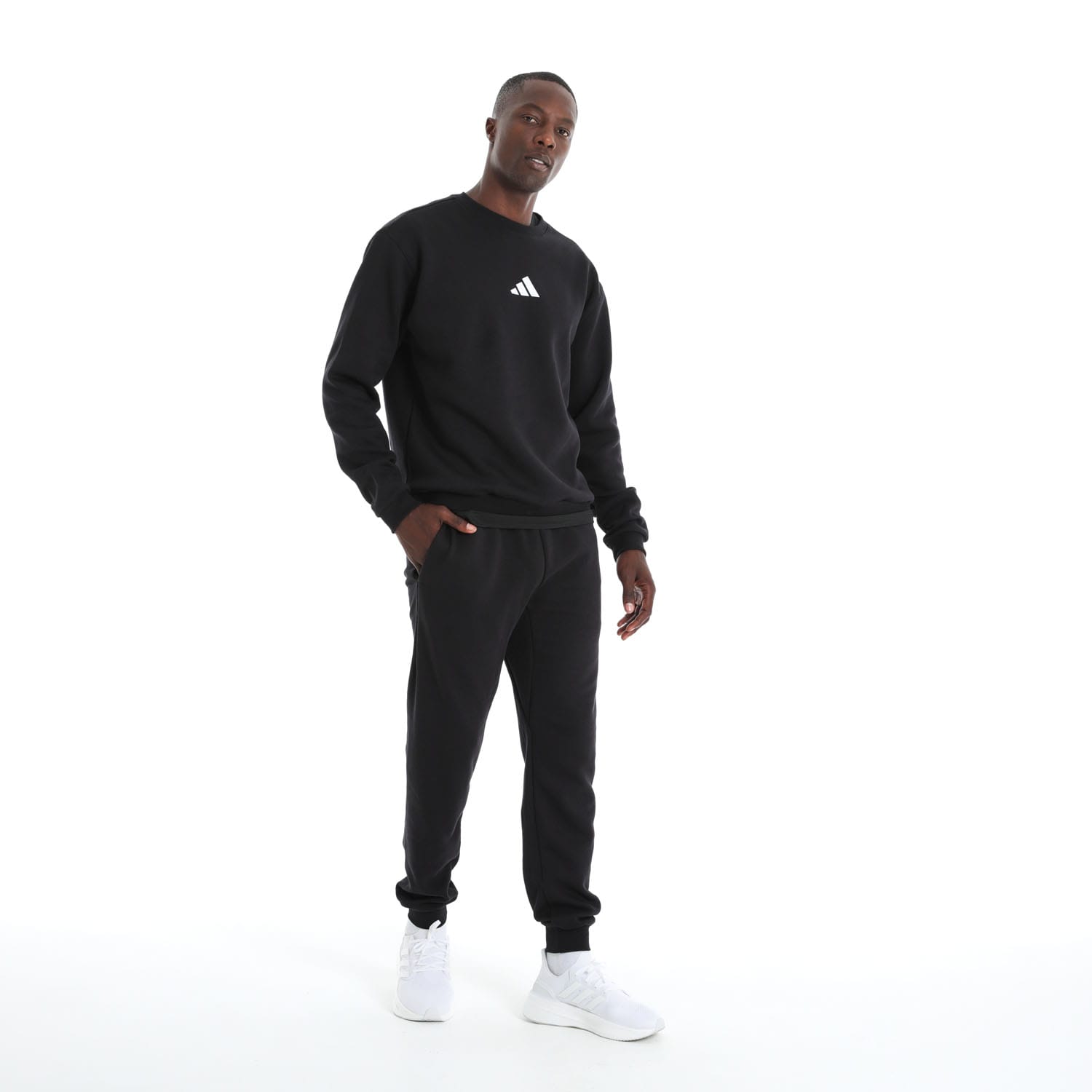 adidas Men&#039;s Feel Cozy Fleece Sweat Top, product, variation 7