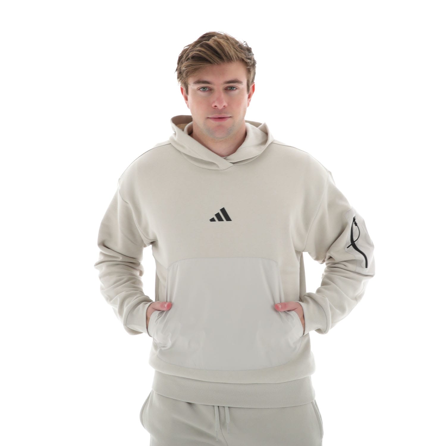 adidas Men&#039;s City Escape Fleece Hoodie, product, variation 5