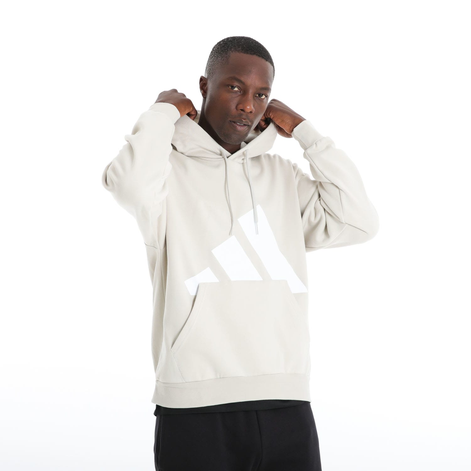 adidas Men&#039;s Big Logo Fleece Hoodie, product, variation 5