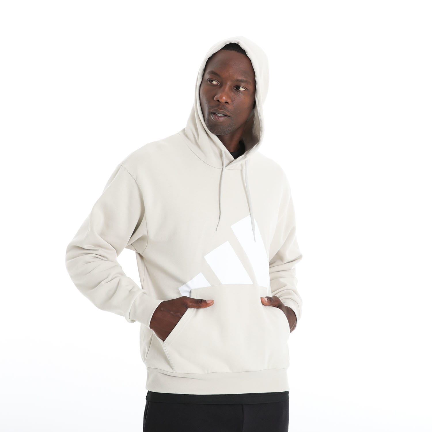 adidas Men&#039;s Big Logo Fleece Hoodie, product, variation 6