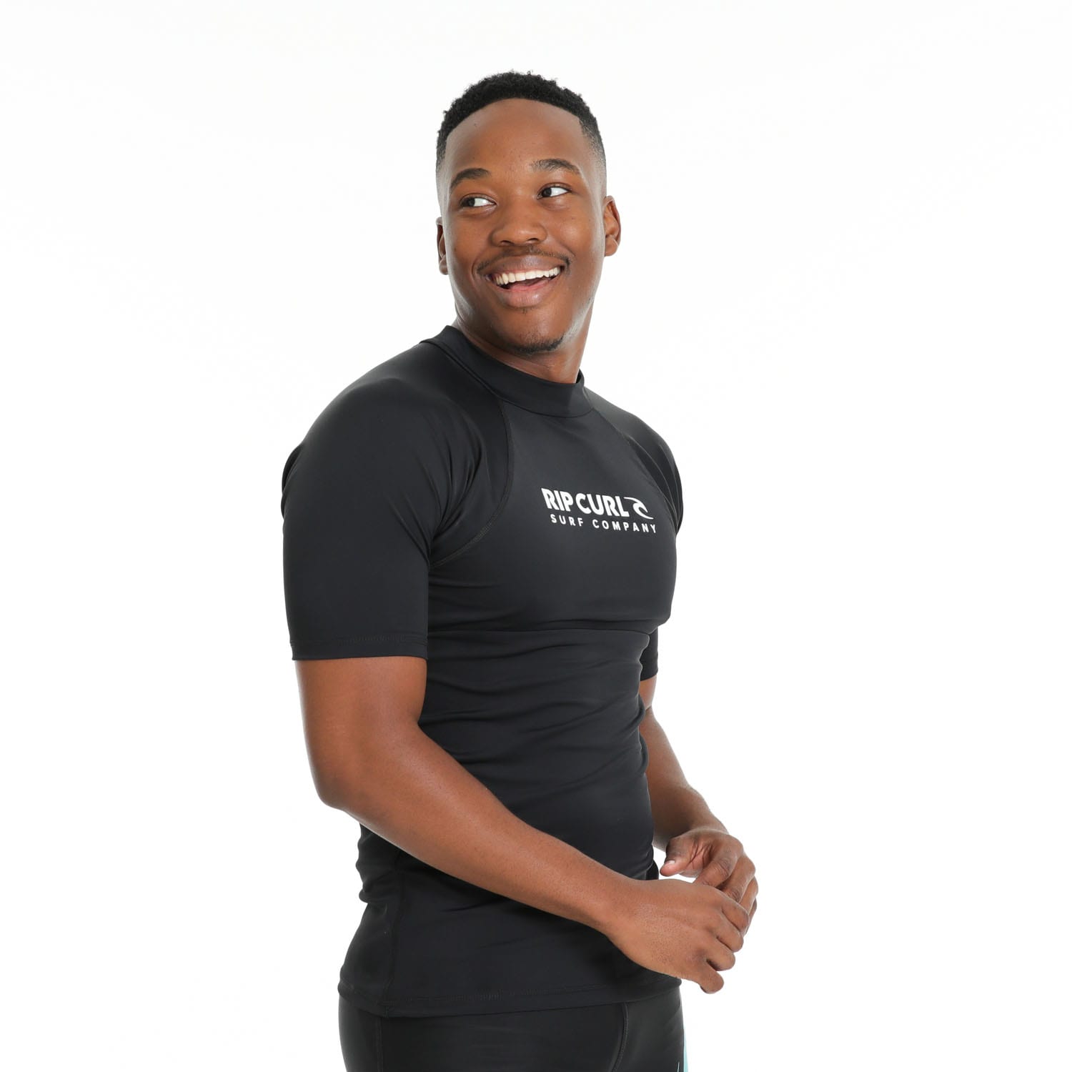 Rip Curl Men&#039;s New Corp Icon Short Sleeve Rashvest, product, variation 2