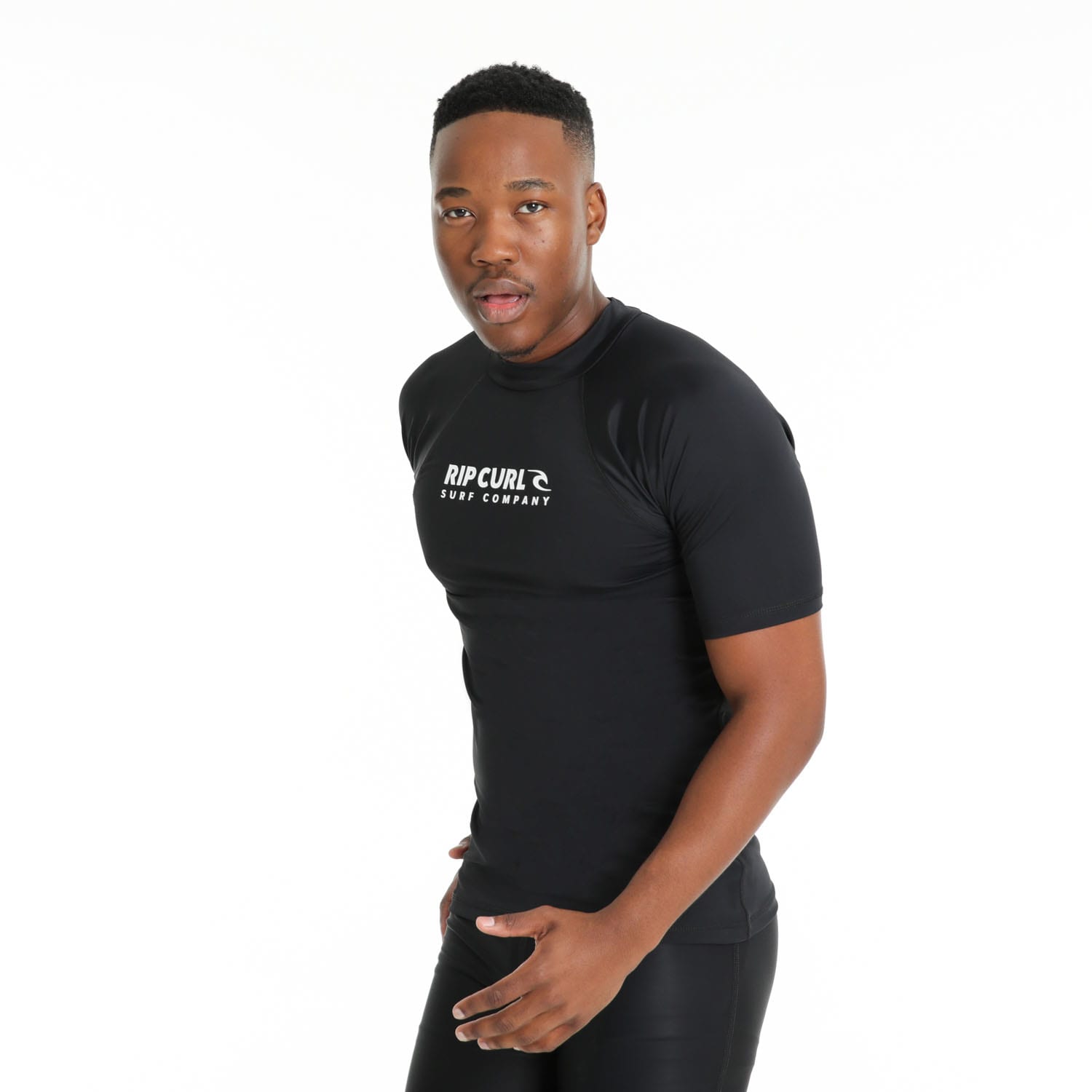 Rip Curl Men&#039;s New Corp Icon Short Sleeve Rashvest, product, variation 4