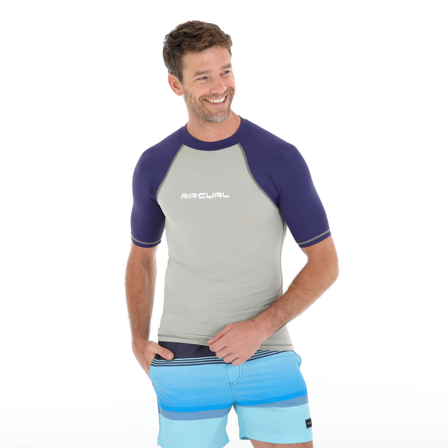 Rip Curl Men&#039;s Pill Icon SS Rashvest, product, variation 2