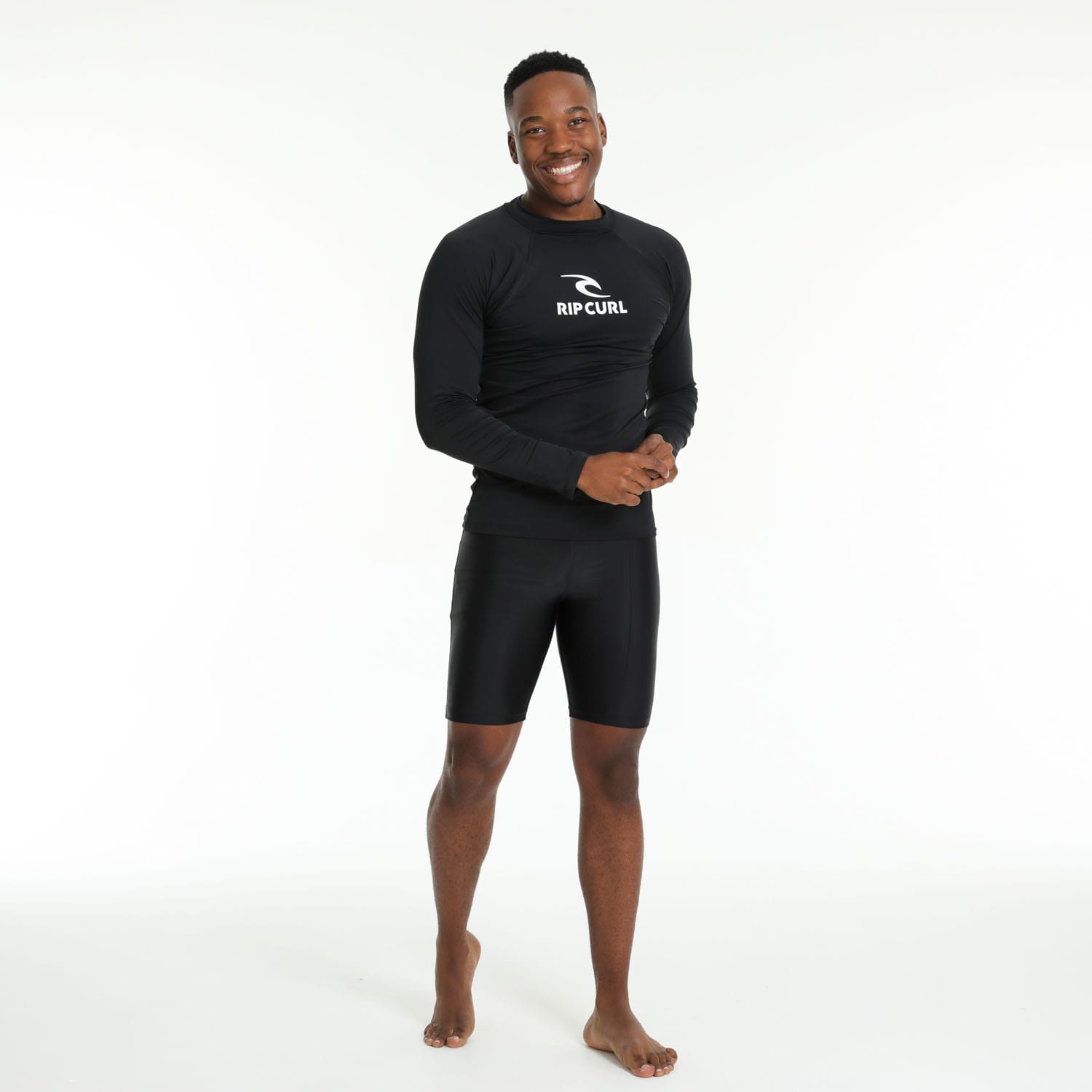 Rip Curl Men's Stacked Long Sleeve Rashvest, product, variation 7