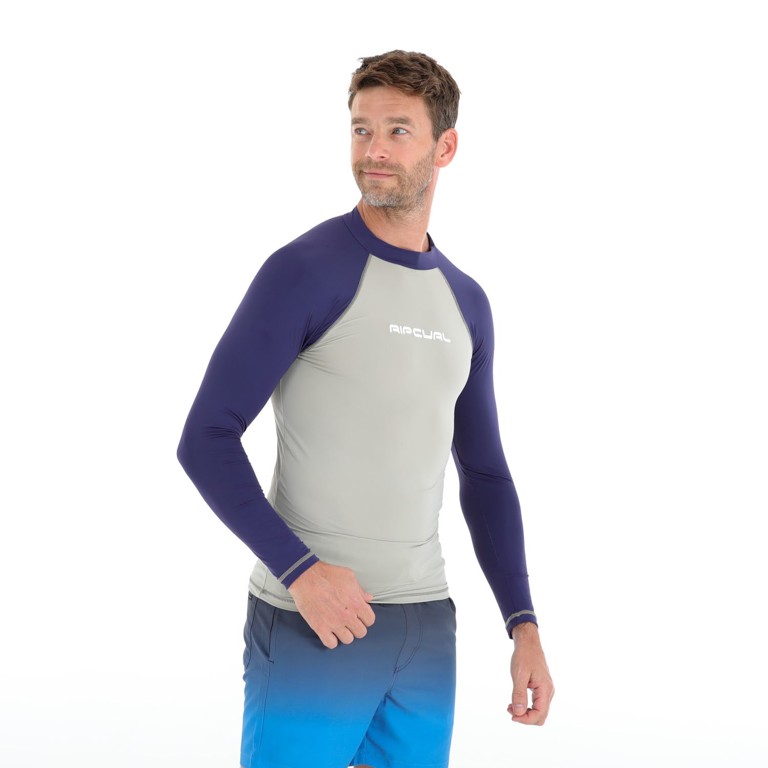 RipCurl Men&#039;s Pill Icon Long Sleeve Rashvest, product, variation 2