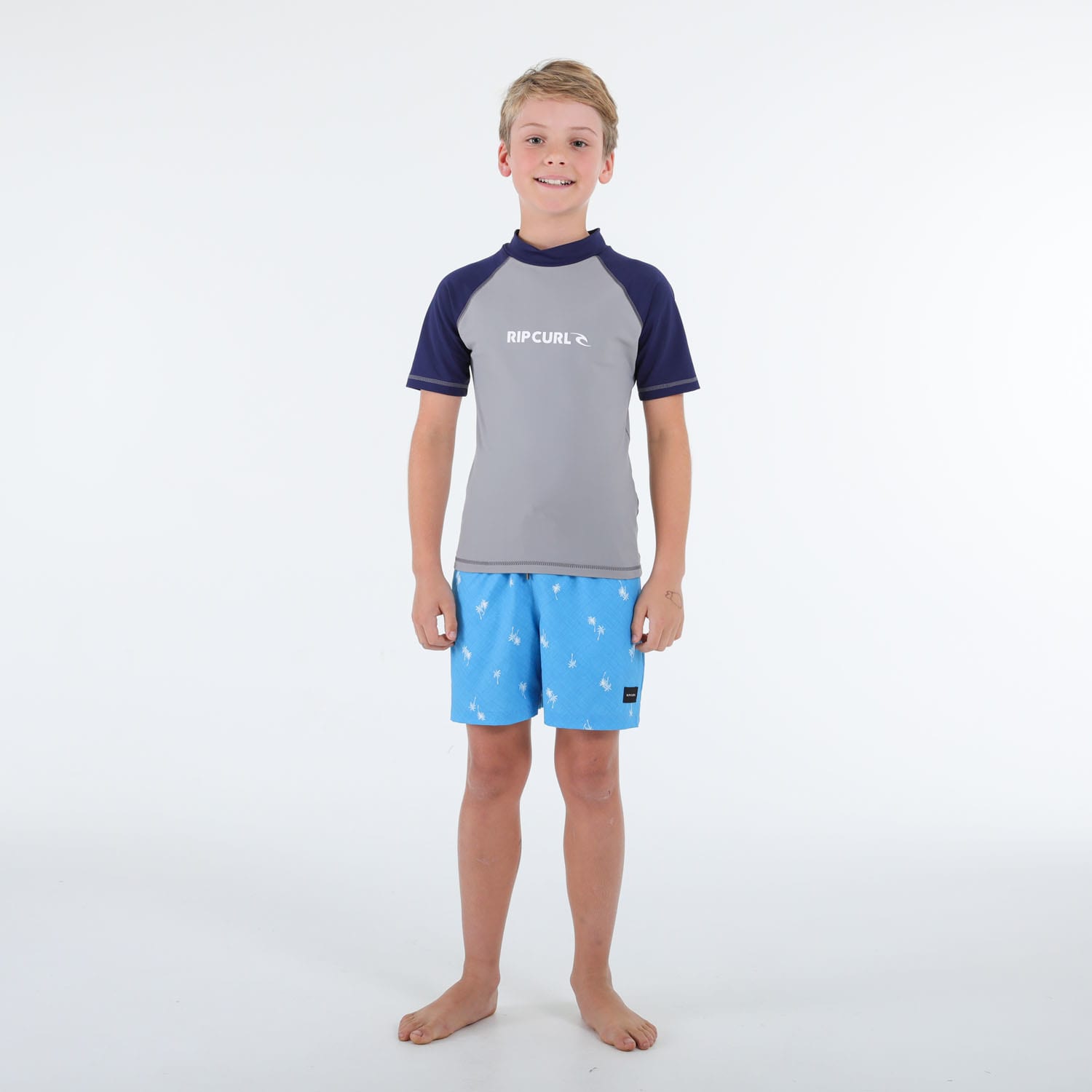 Rip Curl Boys Surf Icon SS Rashvest, product, variation 6