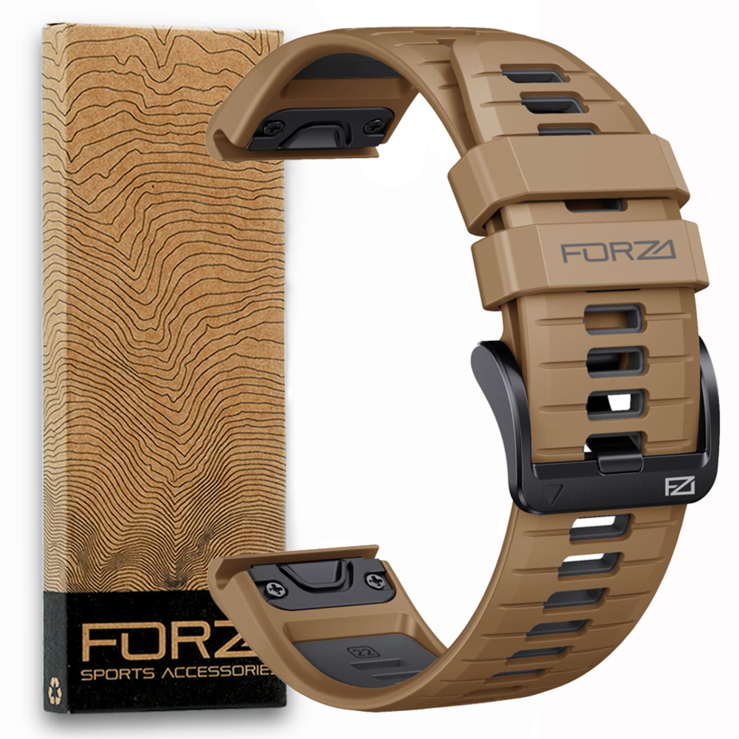 FORZA Elite 26mm EasyFit Two-Tone Watch Strap, product, variation 3
