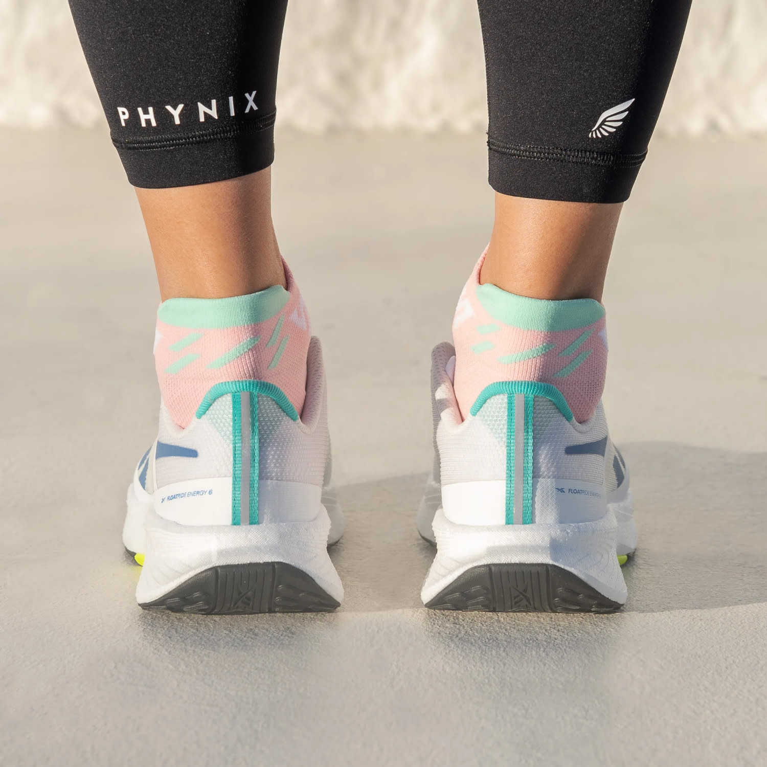 Versus Pink Blossom Running Ankle Socks, product, variation 4