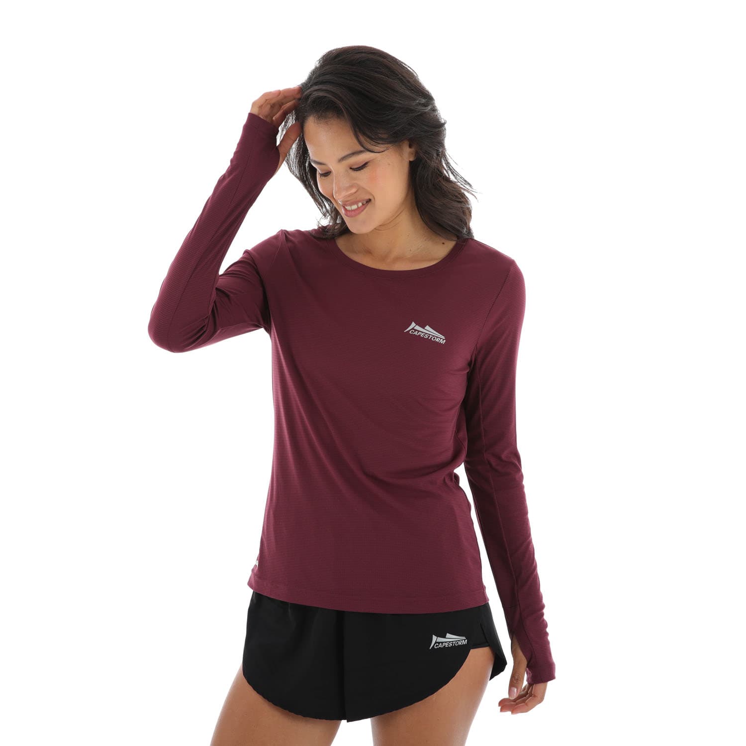 Capestorm Women&#039;s Essential Running Long Sleeve, product, variation 3