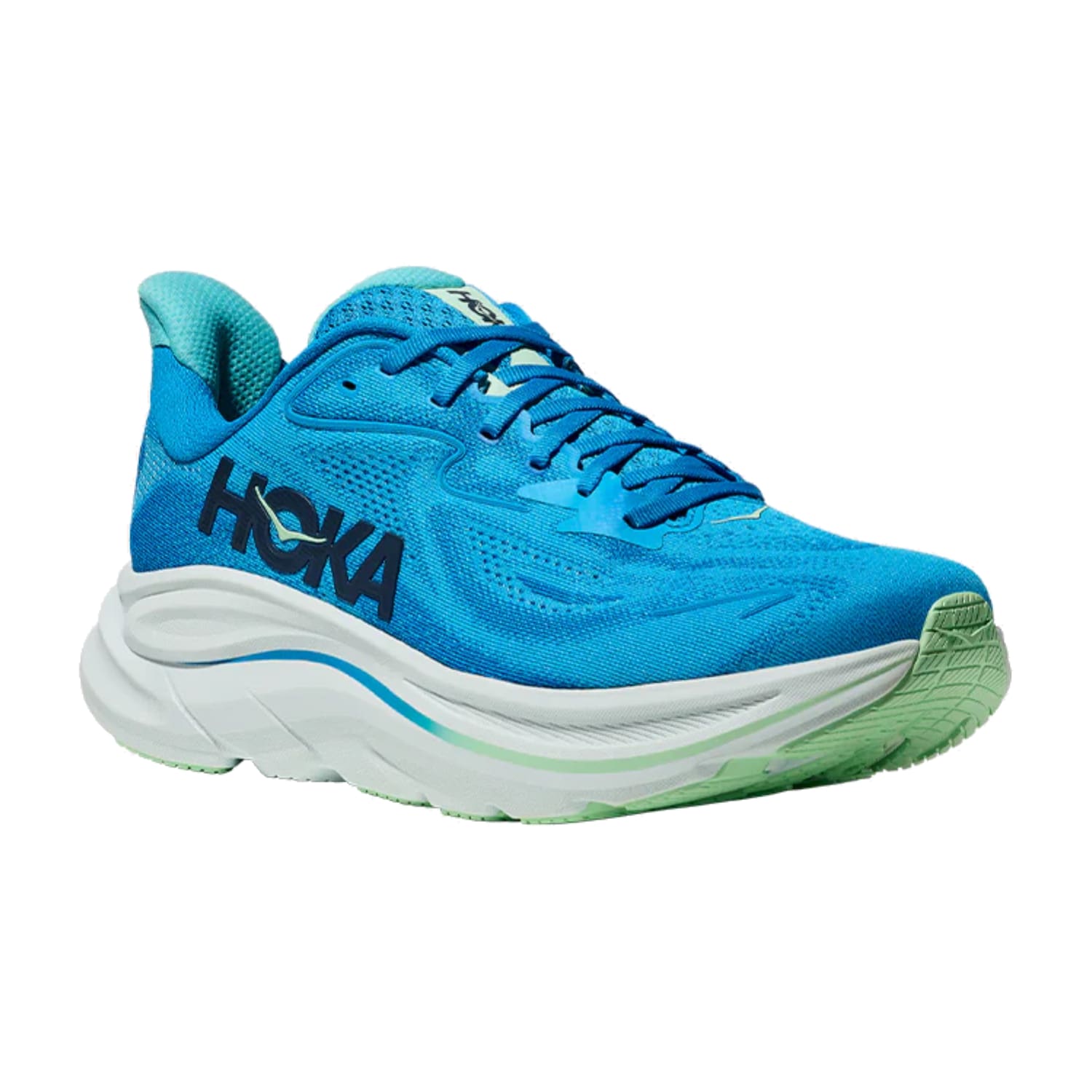 HOKA Men&#039;s Clifton 10 Wide Fit Road Running Shoes, product, variation 5