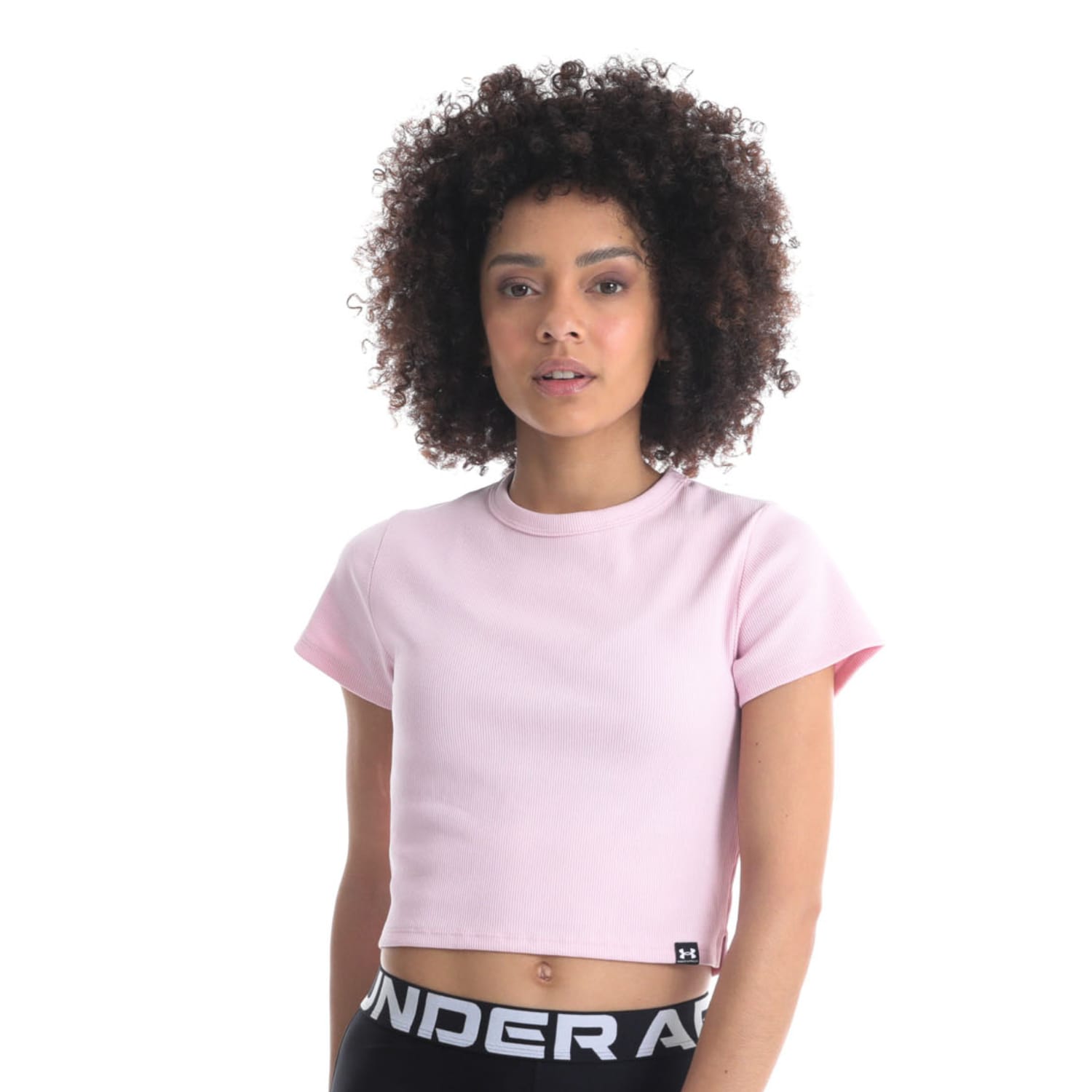Under Armour Women's Rival Rib Baby Tee