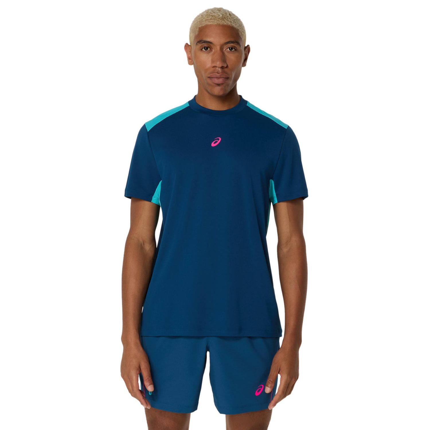 asics Men's Padel Court Short Sleeve Top