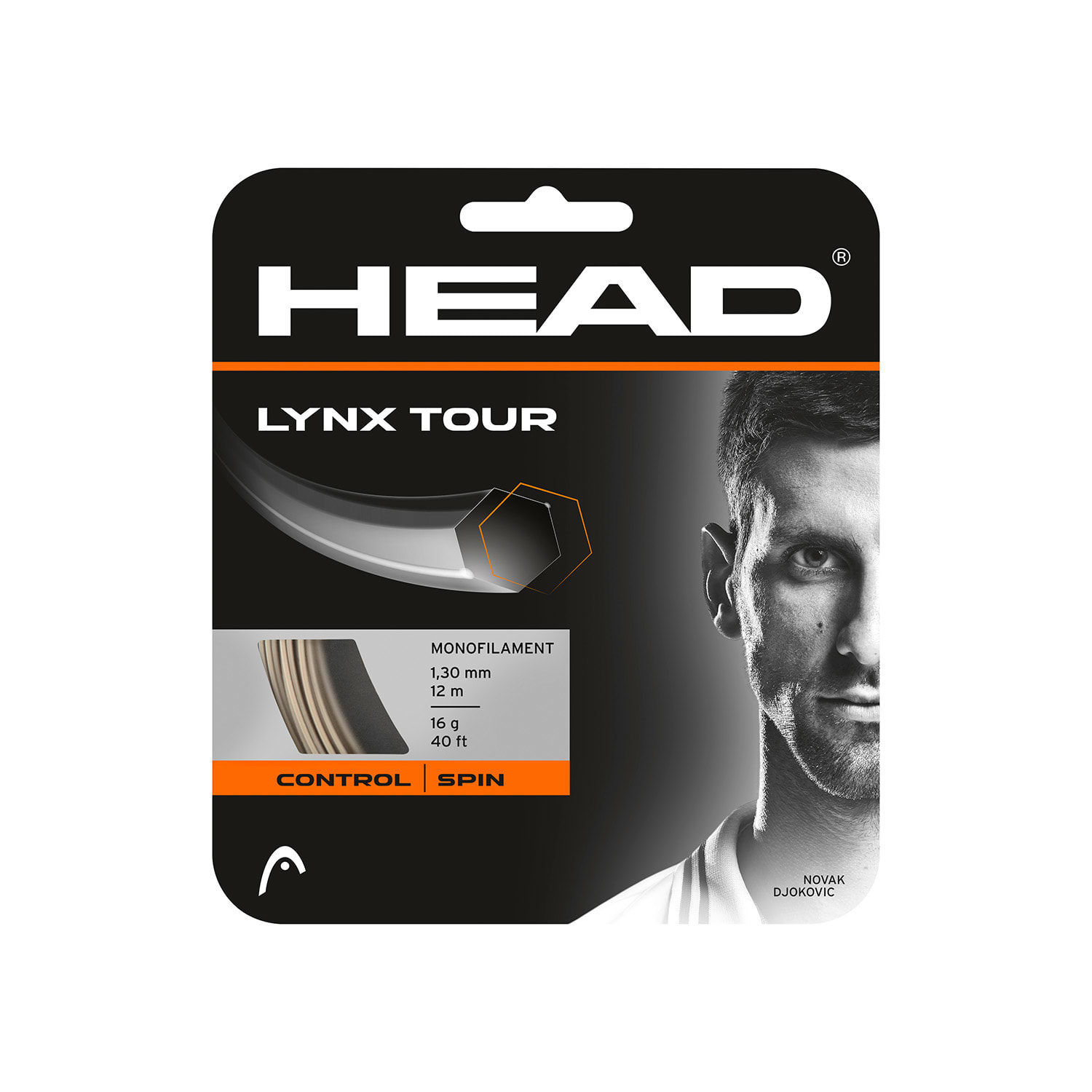 Head Lynx Tour Tennis String 1.25mm (17G)