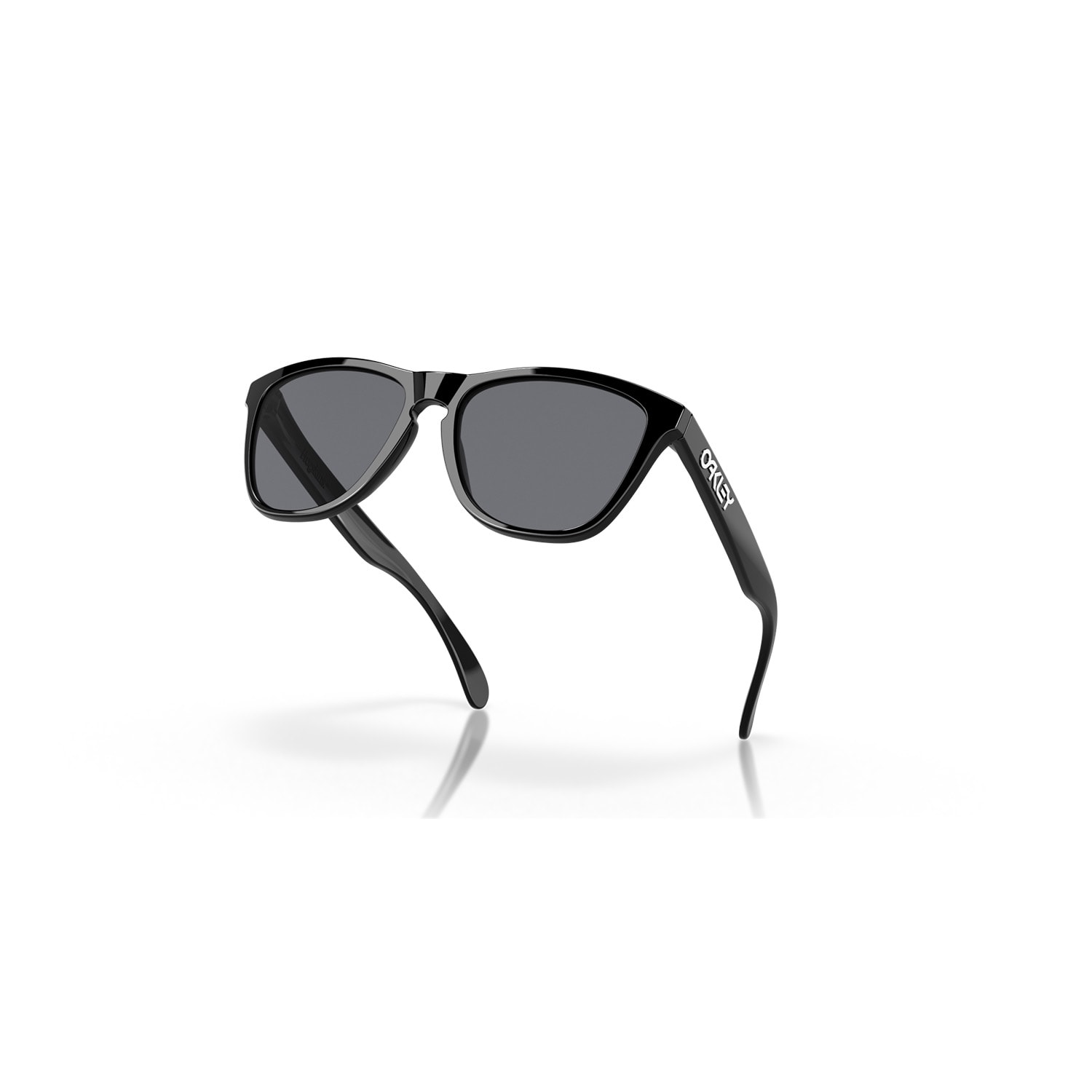 Oakley FROGSKINS Sunglasses with Grey Lense &amp; Polished Black Frame, product, variation 2