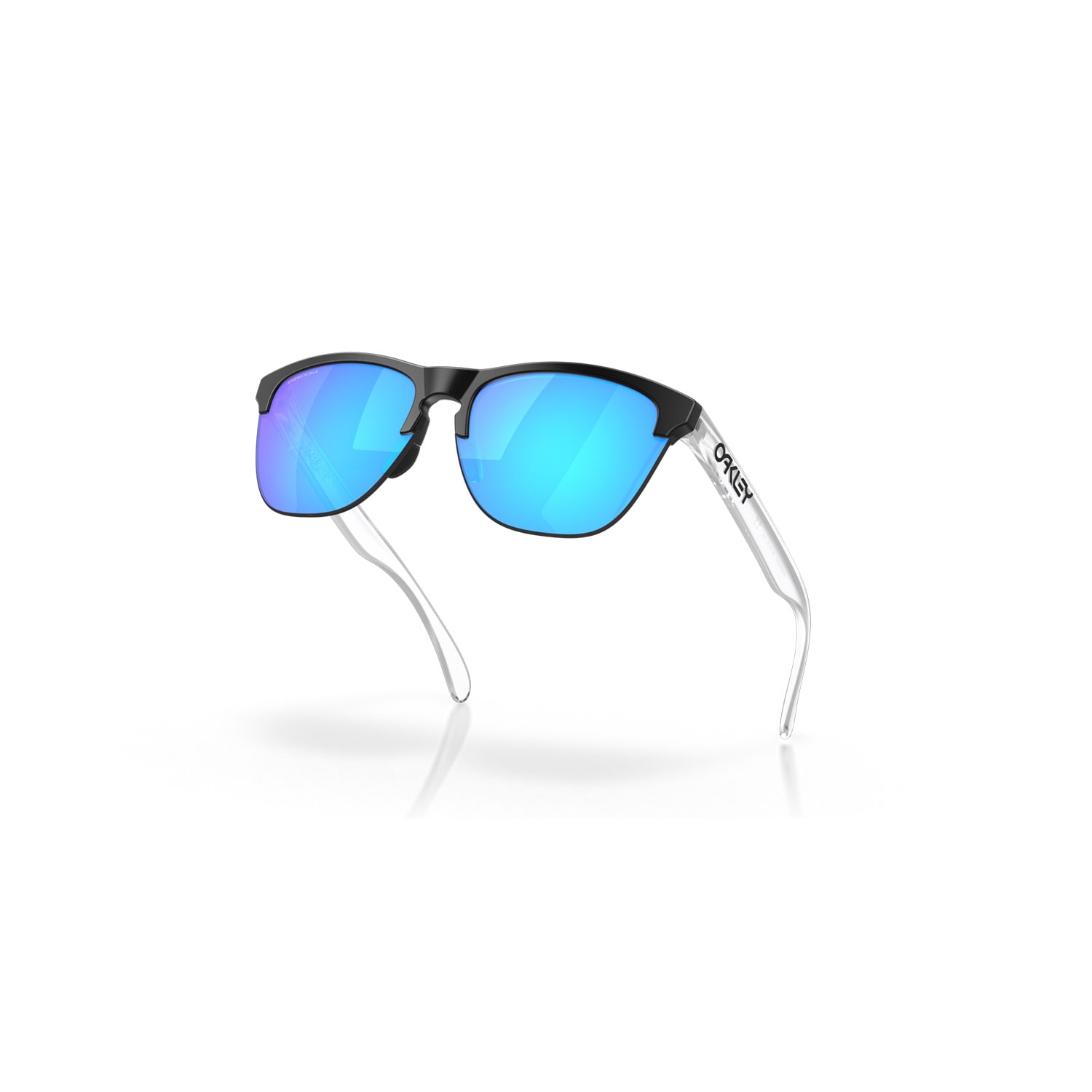Oakley FROGSKINS LITE Sunglasses with Prizm Sapphire Lense &amp; Matte Black Frame, product, variation 2