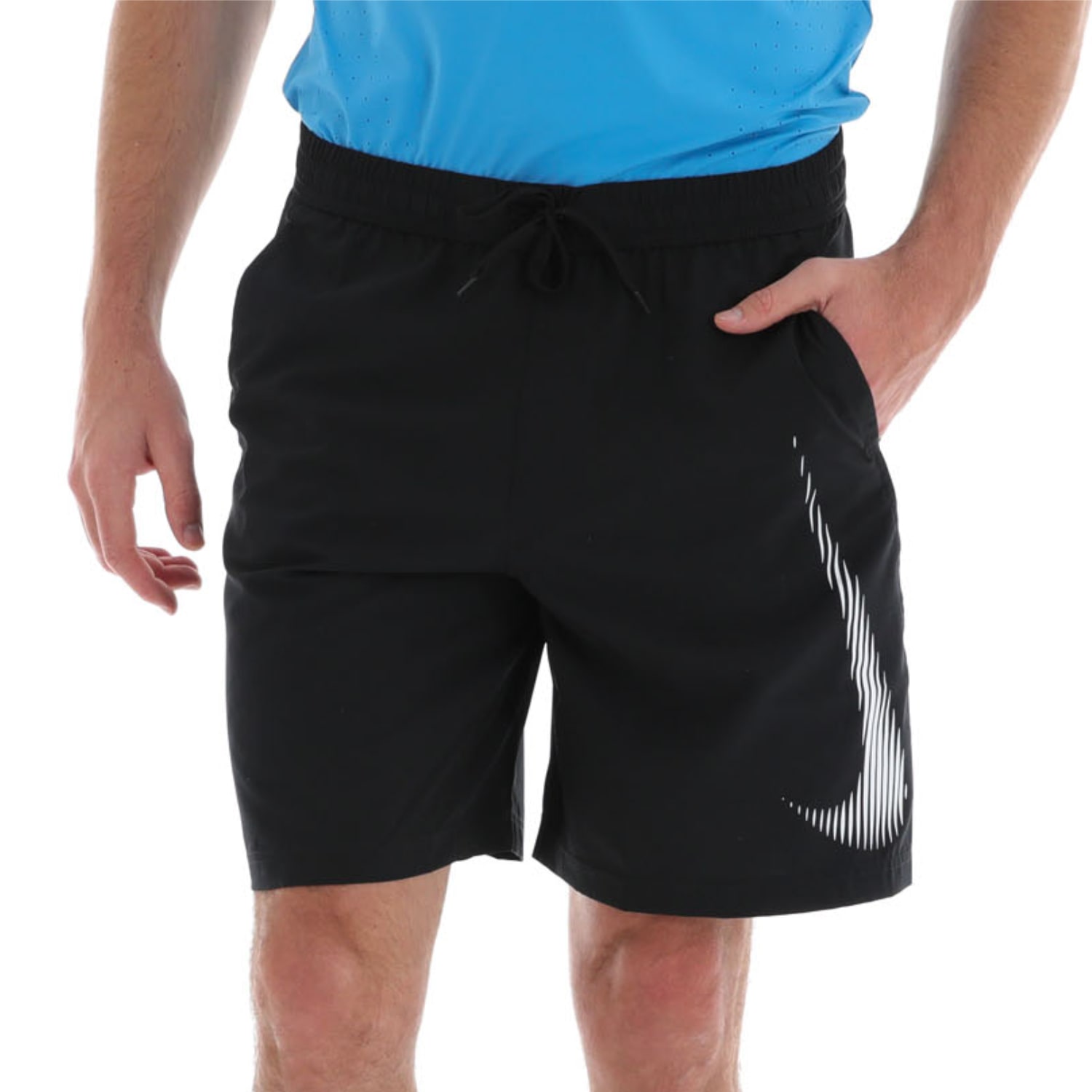 Nike Men's Dri-Fit Form 9 Inch Swoosh Shorts