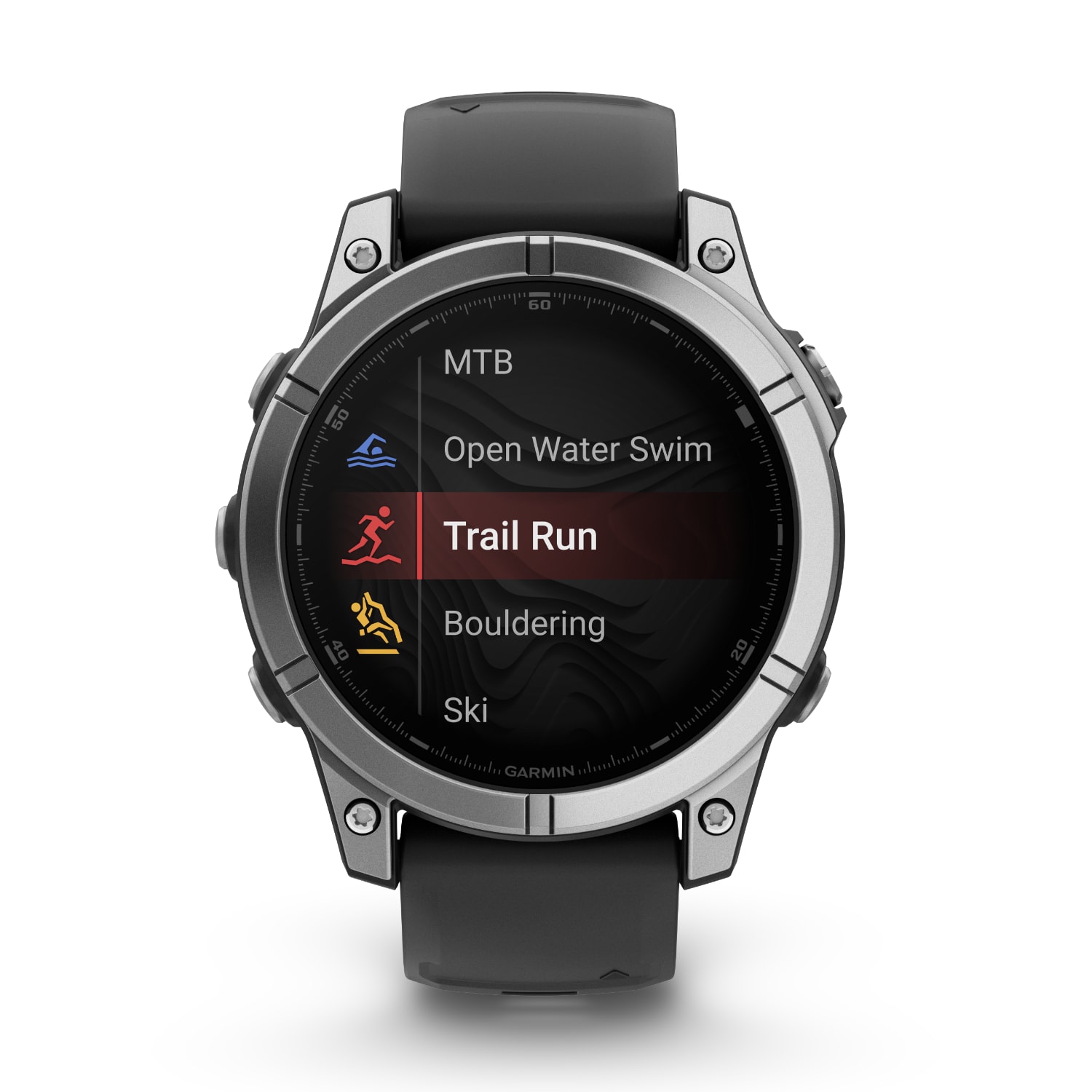 Garmin Fenix E 47mm Stainless Steel Multisport GPS Smartwatch, product, variation 2