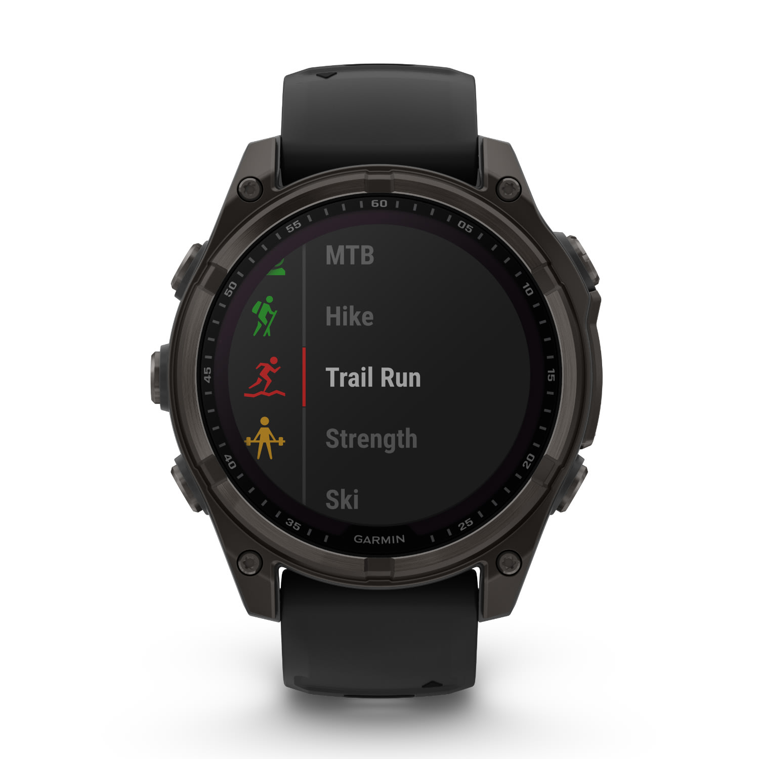 Garmin Fenix 8 47mm Sapphire Solar Multisport Smartwatch - Carbon Grey, product, variation 3