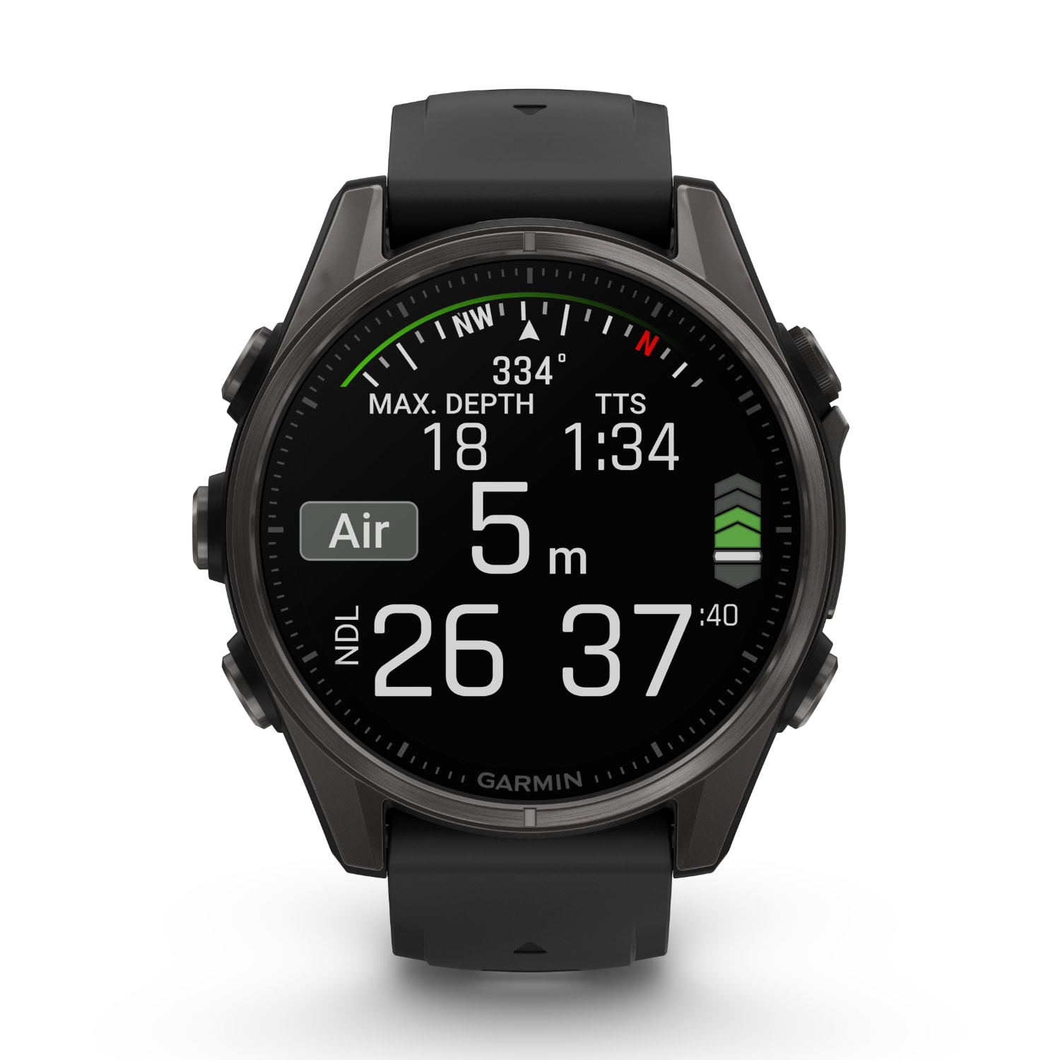 Garmin Fenix 8 43mm AMOLED Sapphire Multisport Smartwatch - Carbon Grey, product, variation 5
