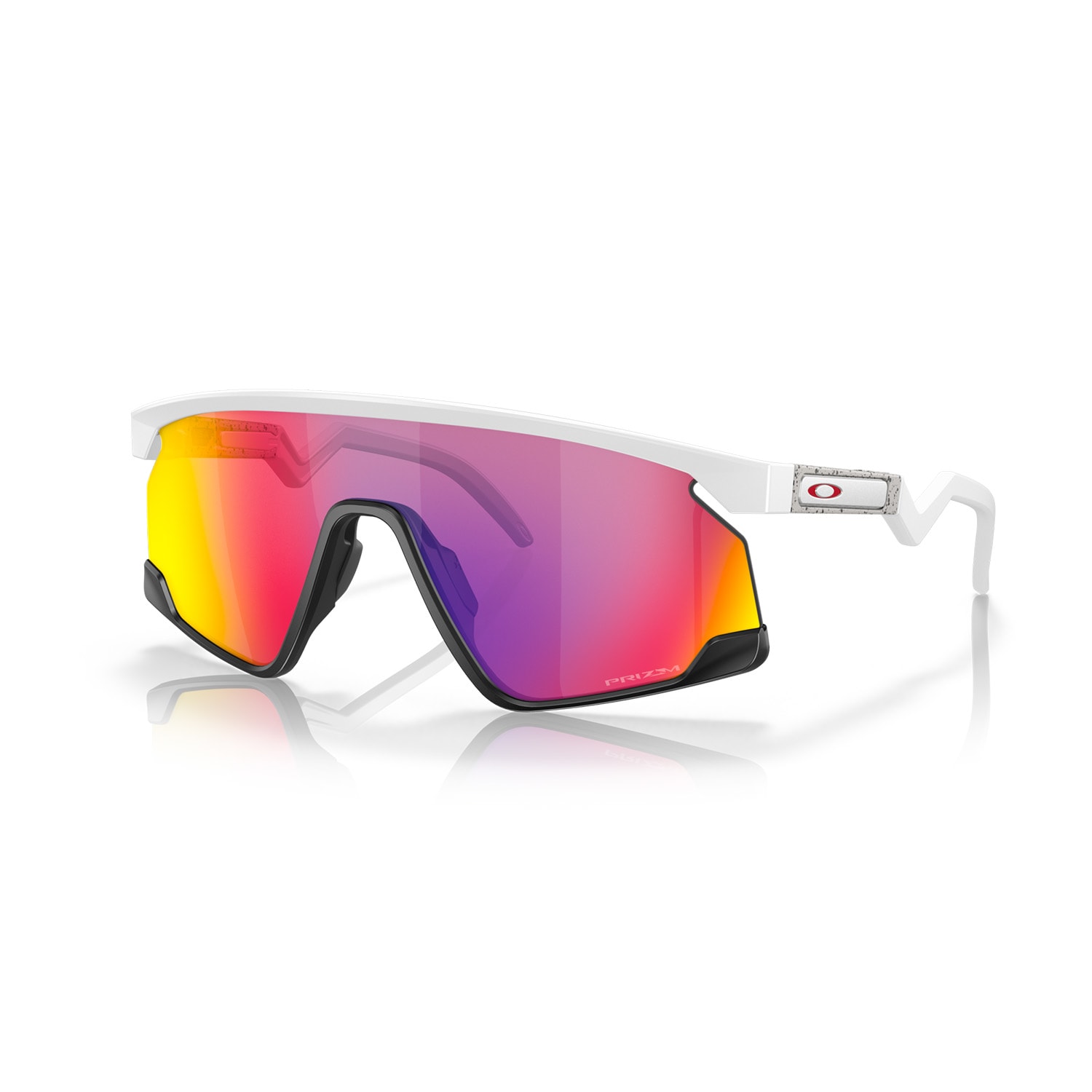 Oakley BXTR Sunglasses with Prizm Road Lense &amp; White Frame, product, variation 9