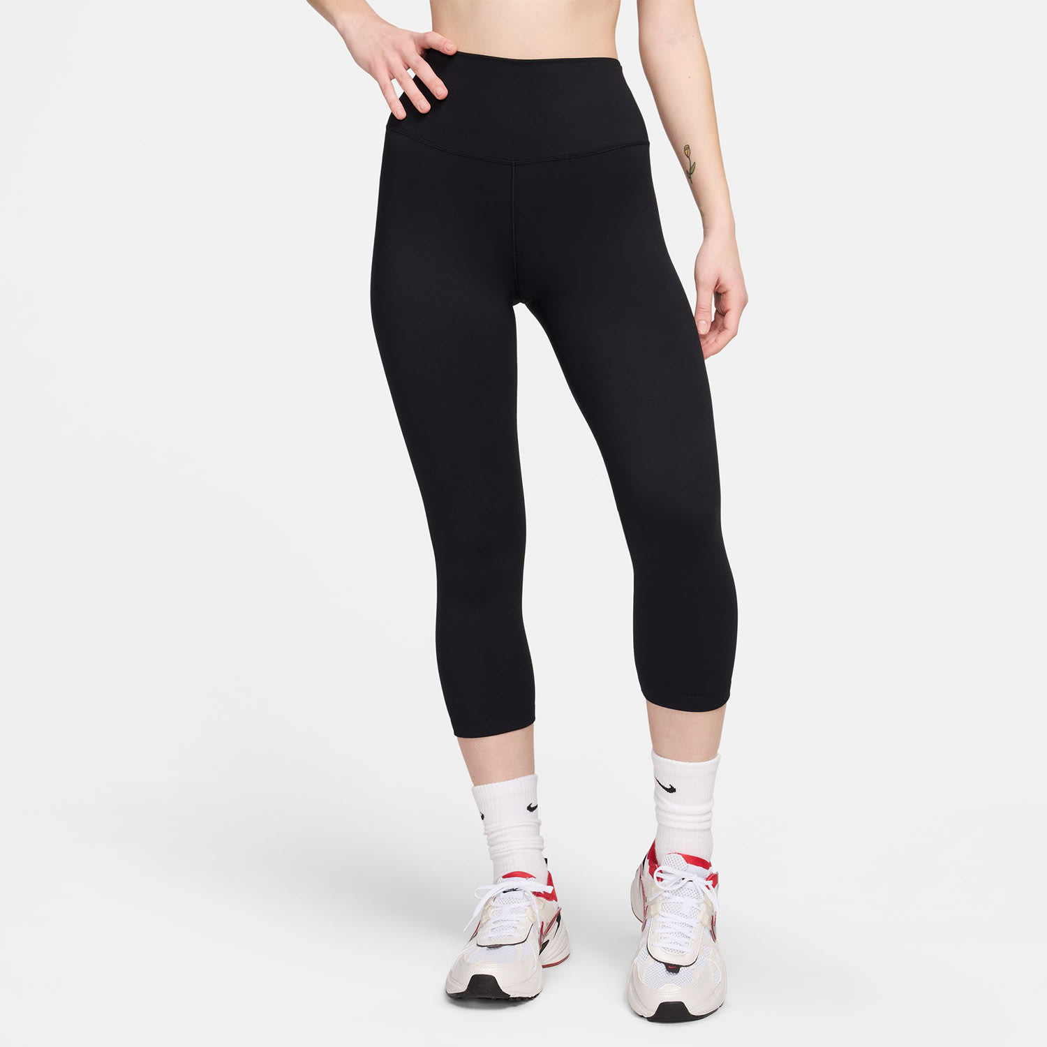 Nike Women's Dri-Fit One High Rise Running Capri