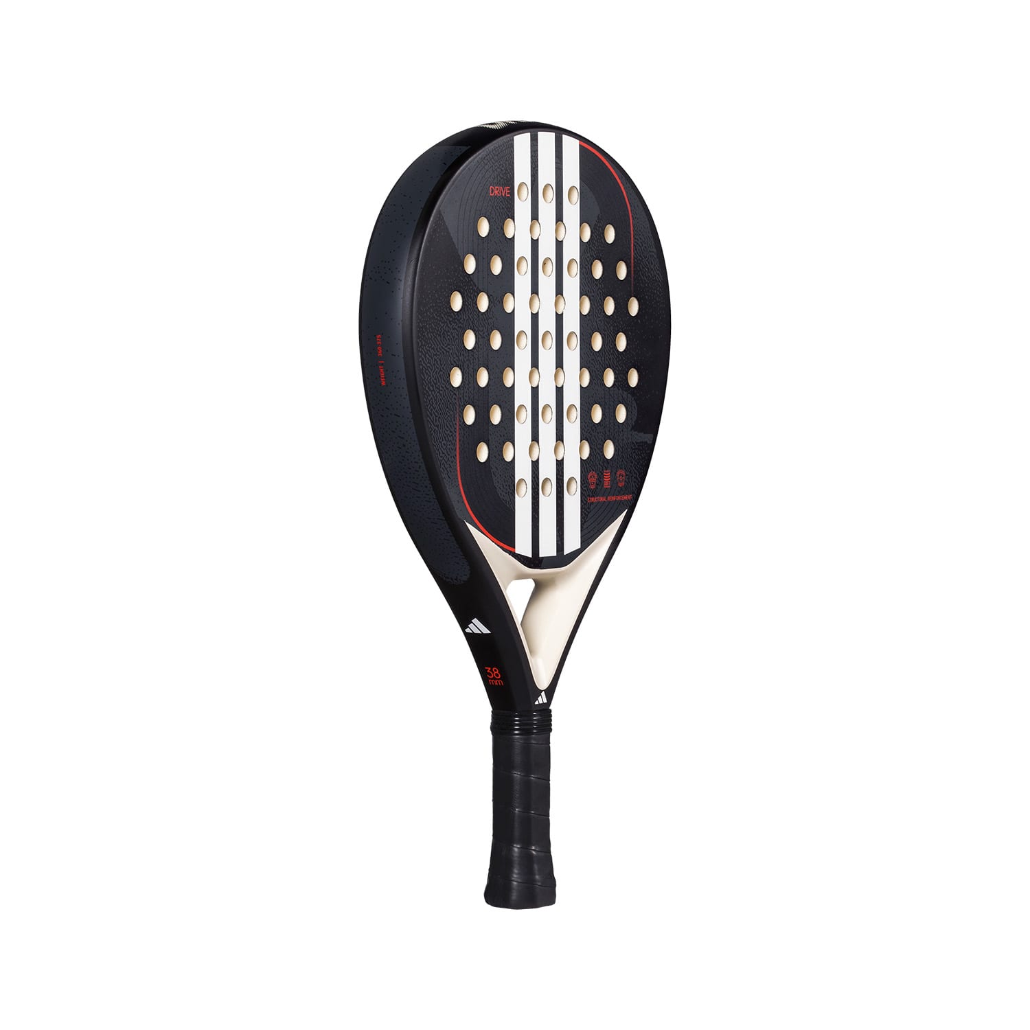 Adidas Drive Black 3.4 Padel Racket, product, variation 2