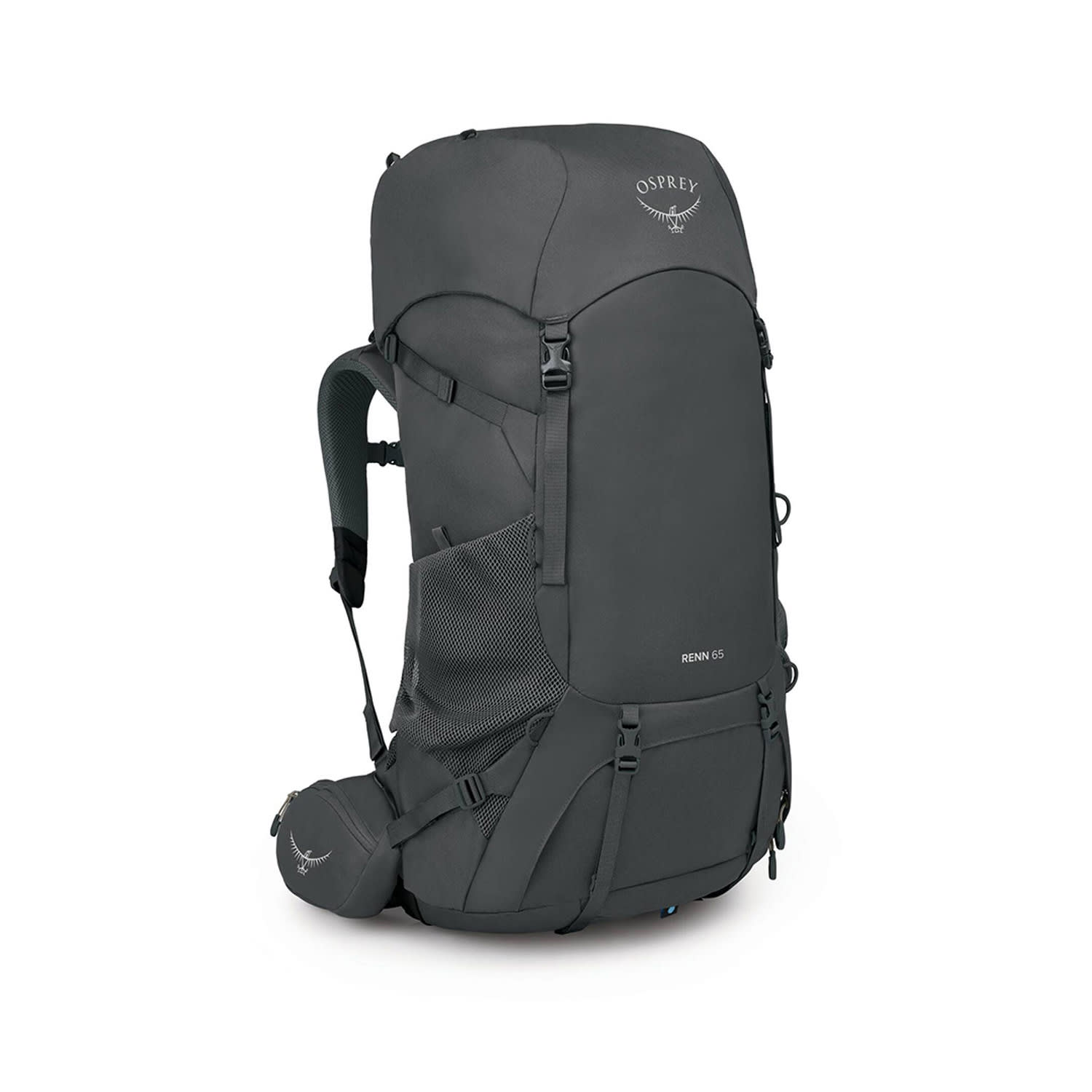 Osprey Rook 65L Hiking Pack - Dark Charcoal/Silver Lining O/S