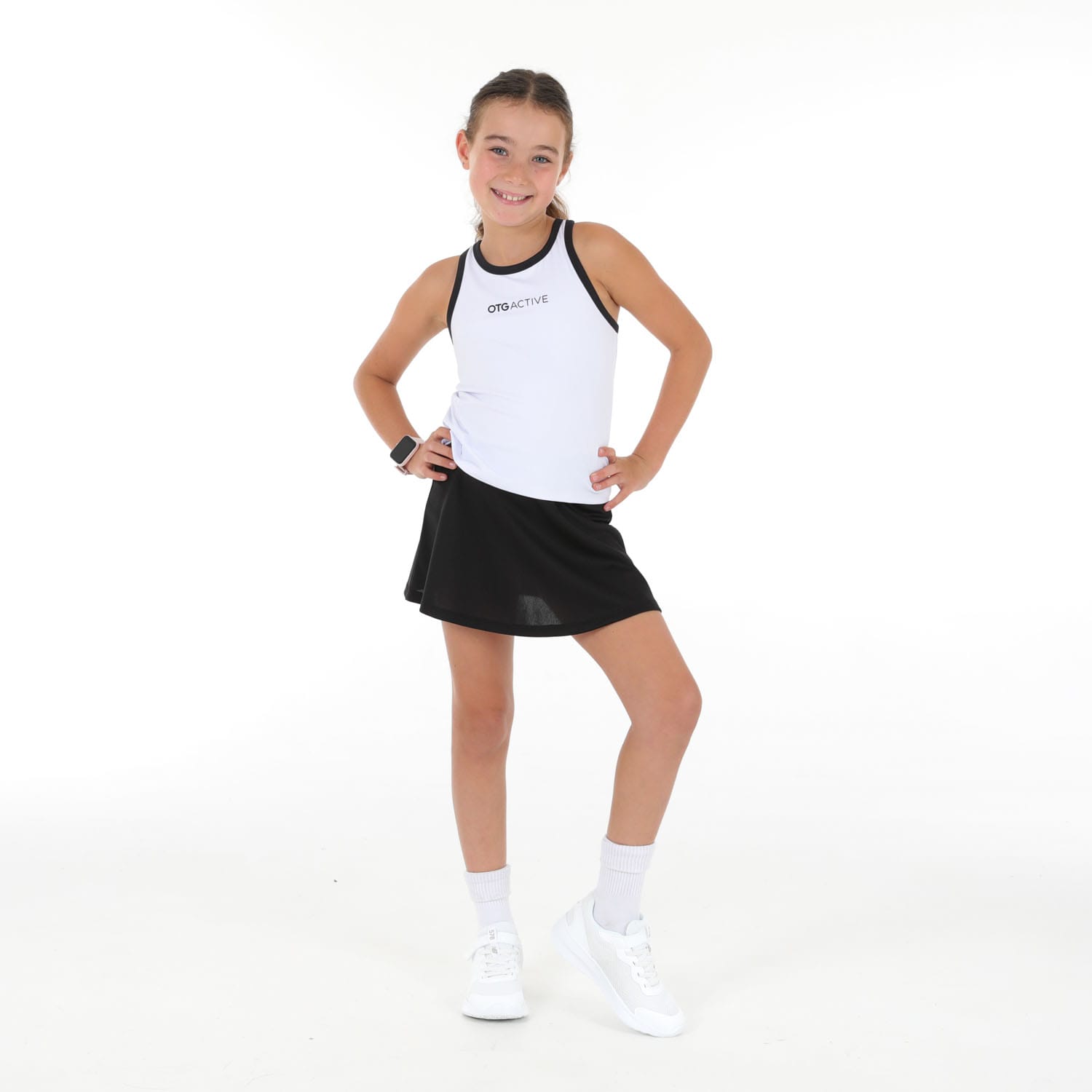 OTG Girls Essential Tennis Skort, product, variation 2
