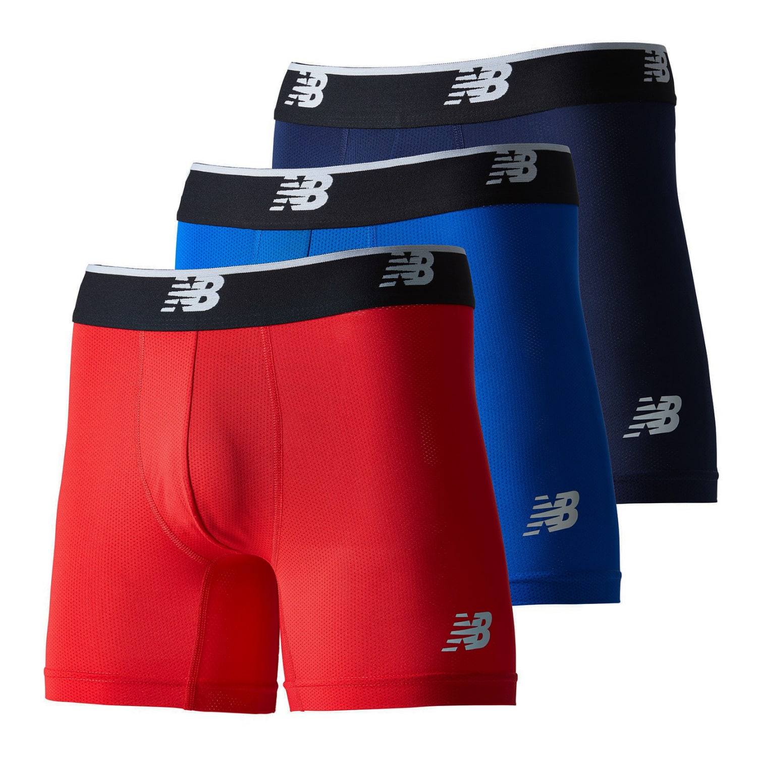 New Balance Men's Premium 6'' Boxer 3 Pack