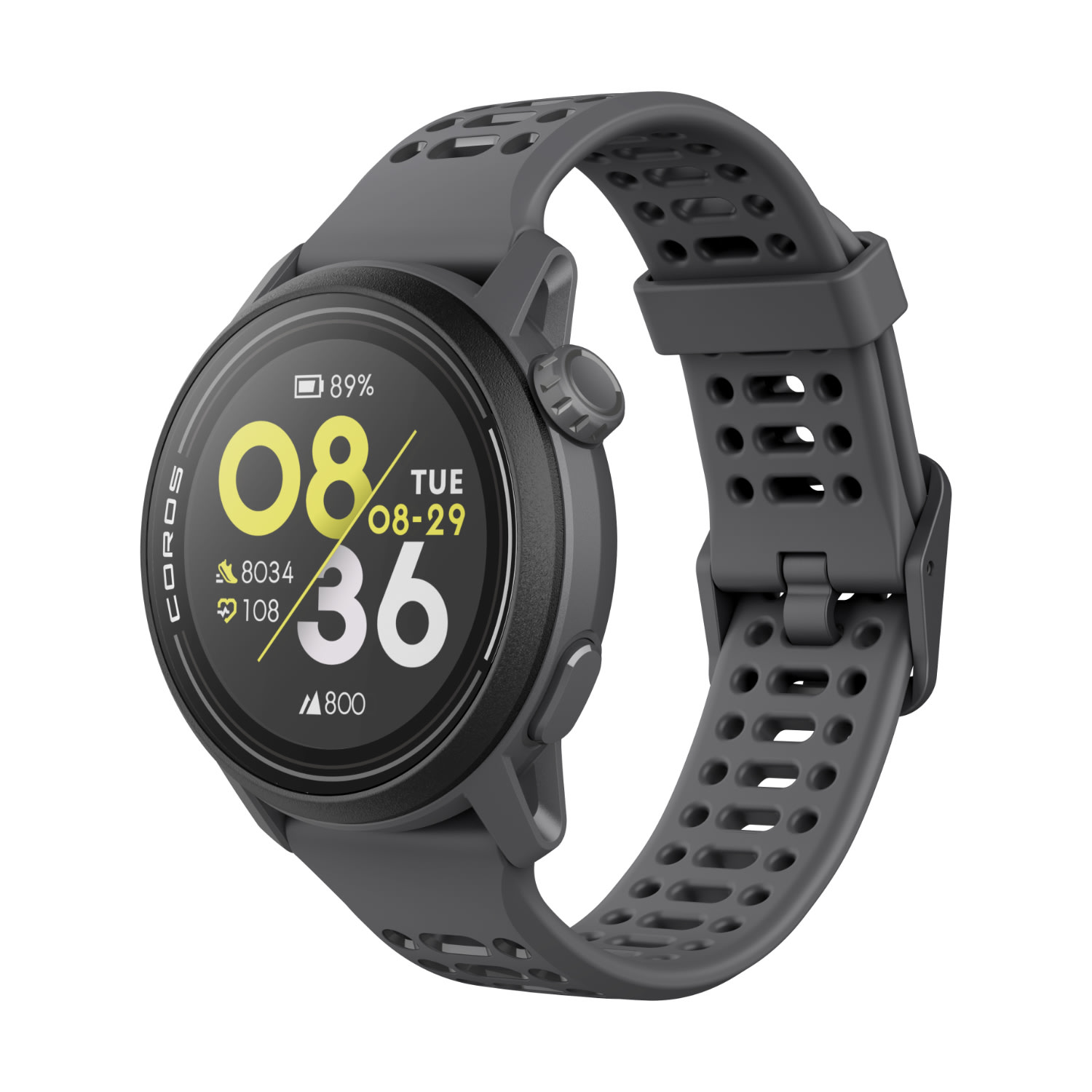 Coros Pace 3 Premium GPS Sportswatch - Silicone strap
