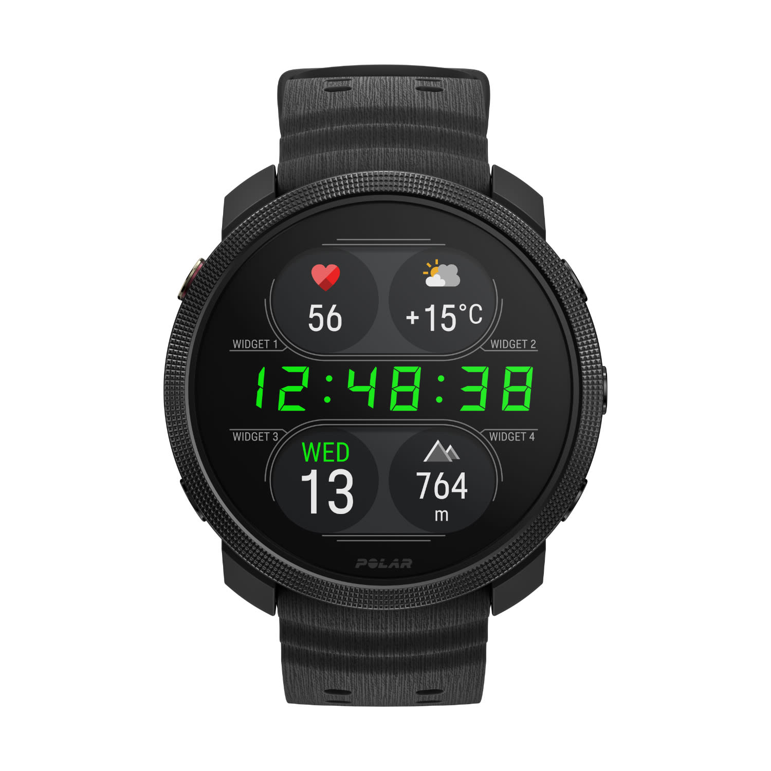 Polar Vantage M3 Multisport Smartwatch - Black, product, variation 4