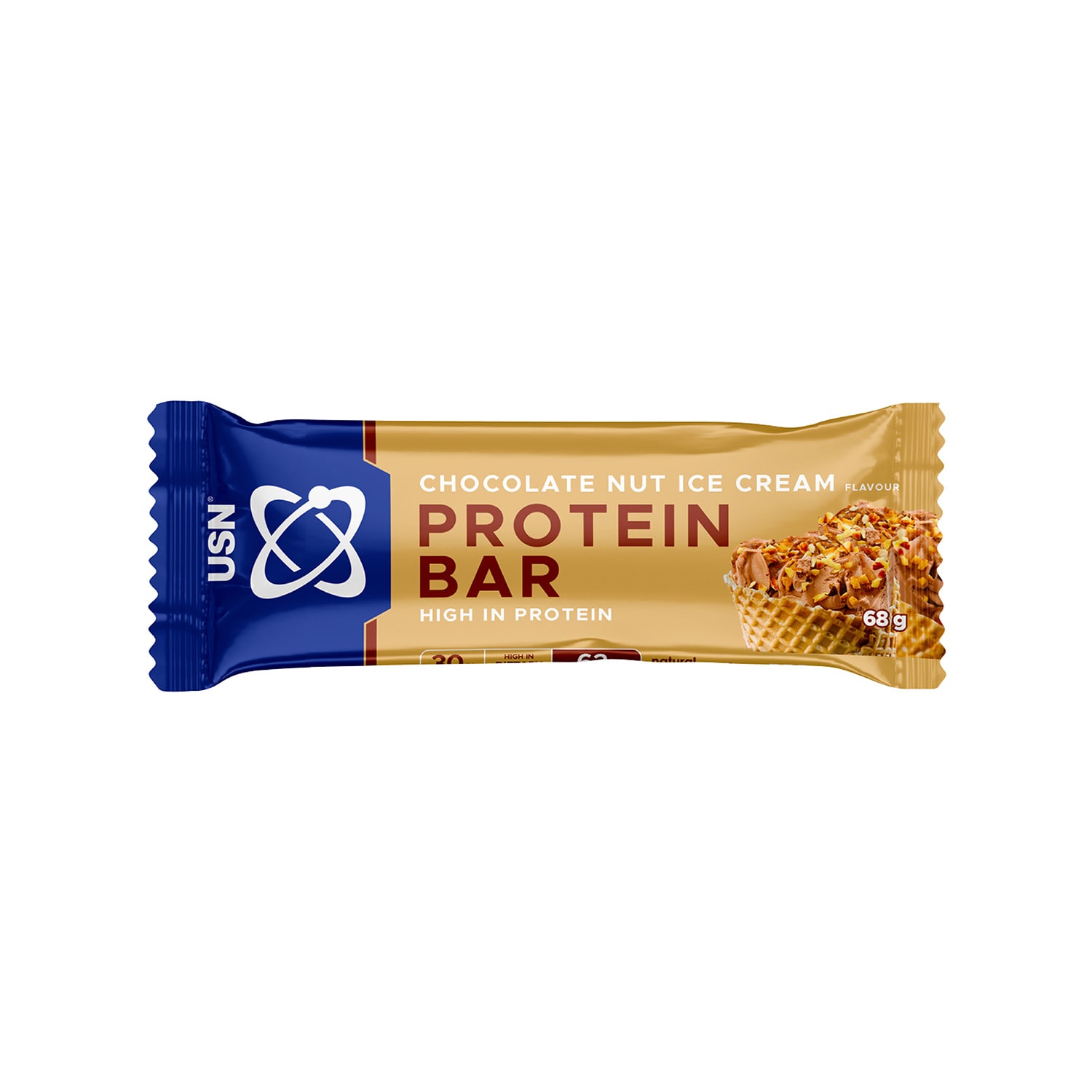 USN Protein Bar Choc Nut 68g